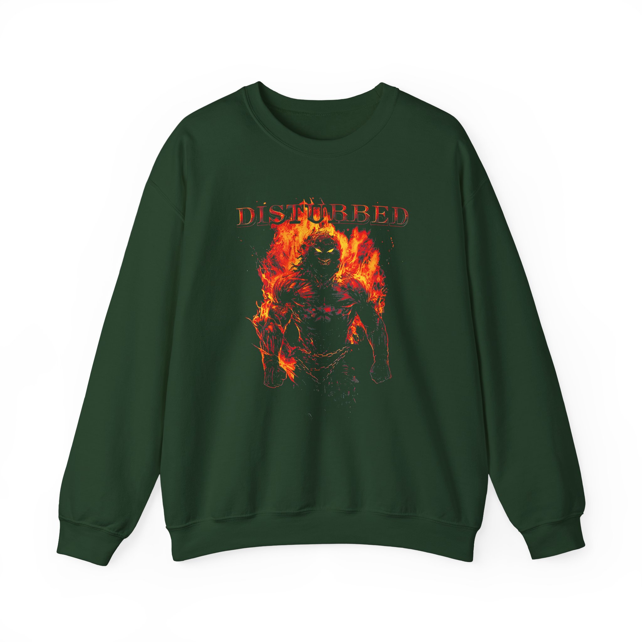 Disturbed Walk Through Fire Unisex Heavy Blendâ„¢ Crewneck Sweatshirt