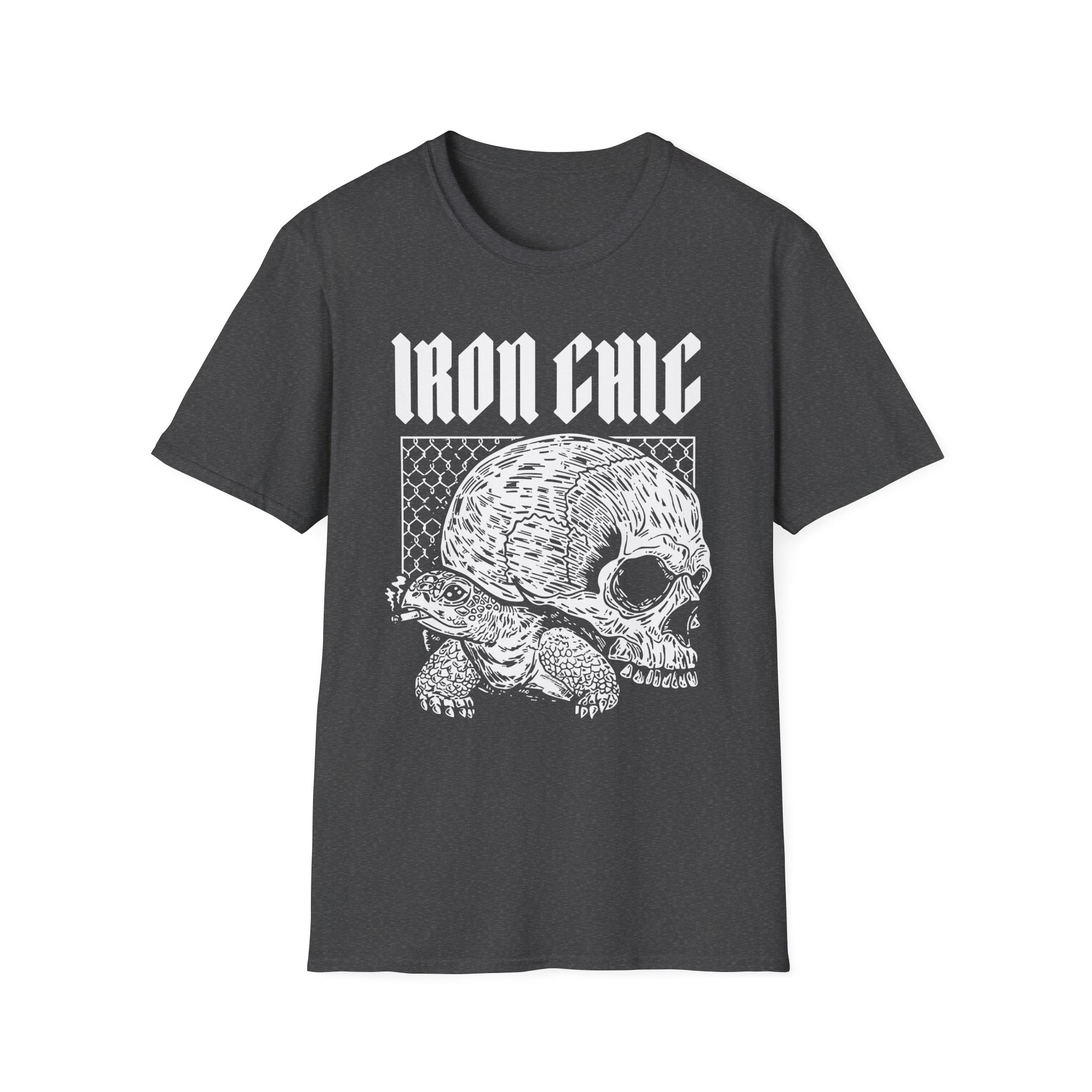 Iron Chic Turtle Unisex Softstyle T-Shirt