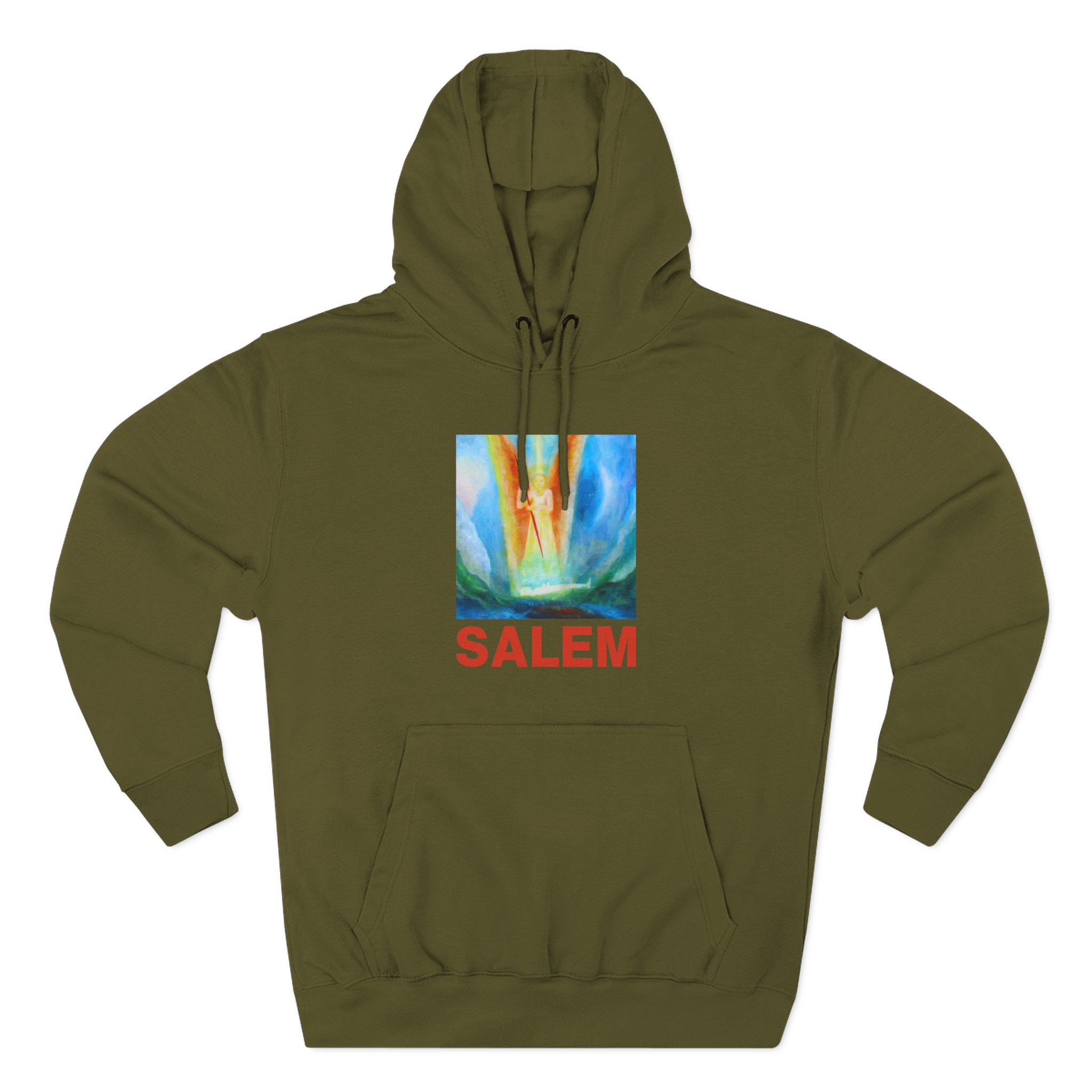 Salem Fires in Heaven Three-Panel Fleece Hoodie
