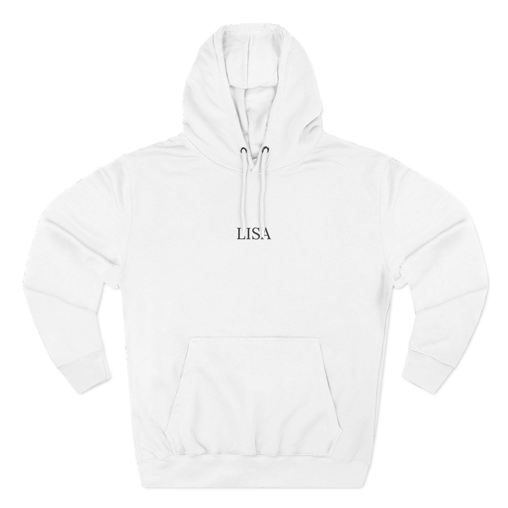 B Lisa Three-Panel Fleece Hoodie