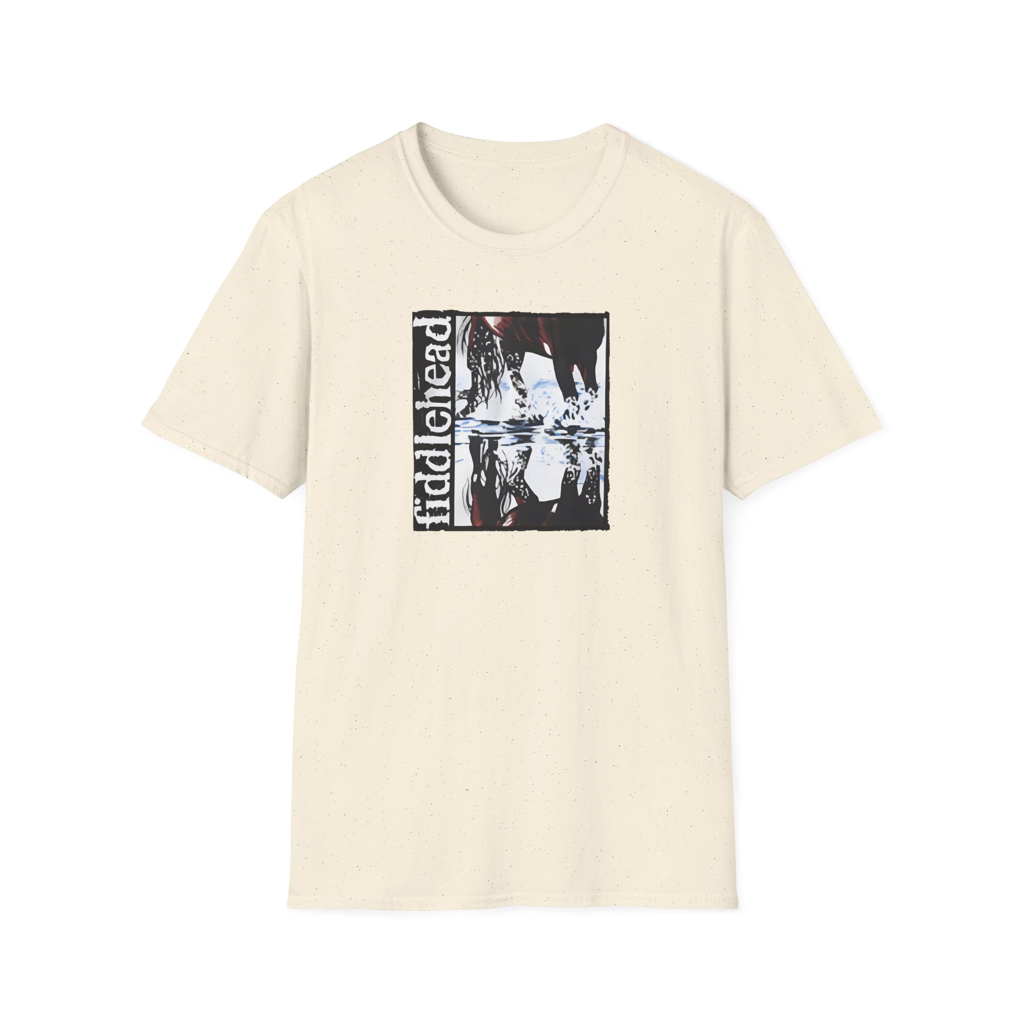 Fiddlehead Horse Unisex Softstyle T-Shirt