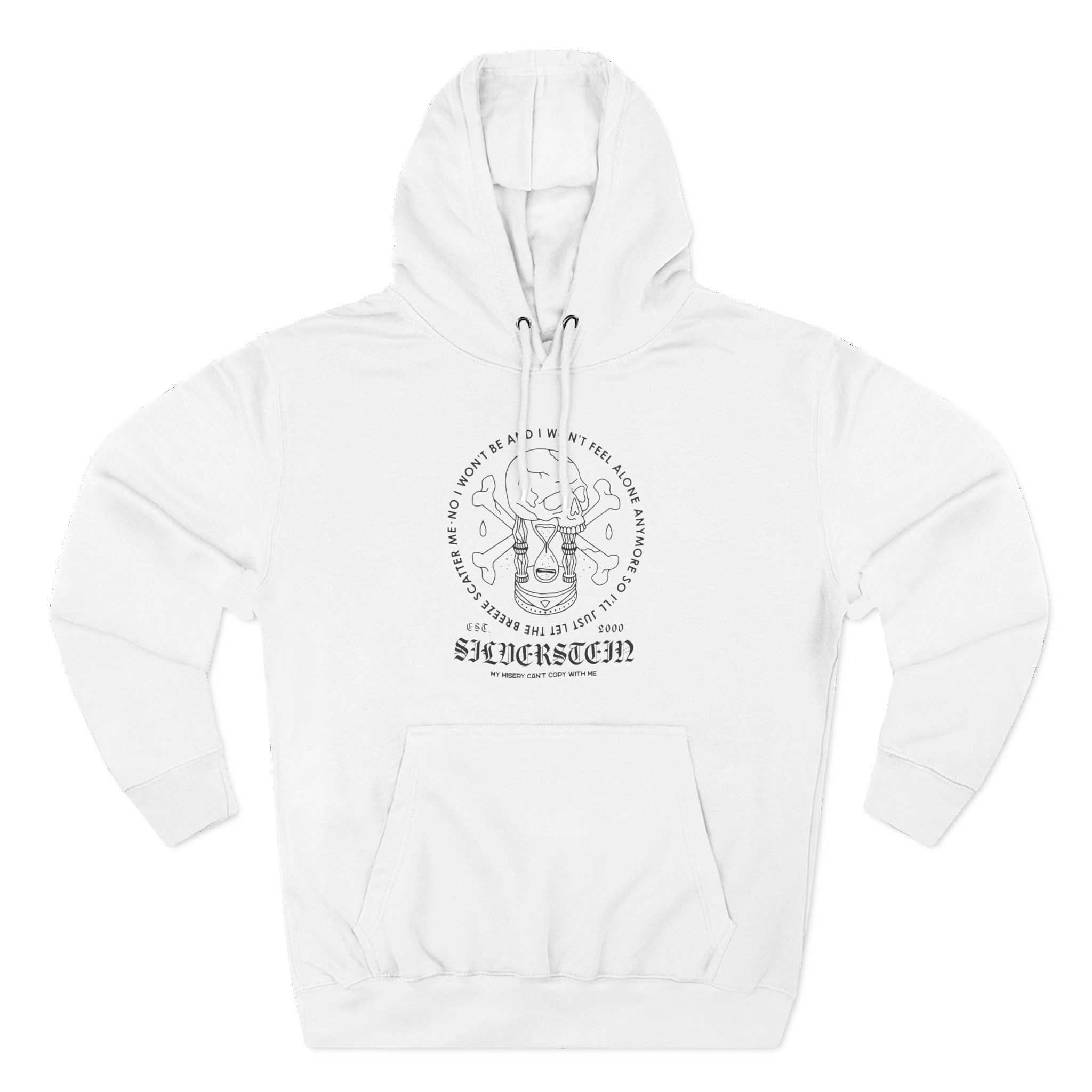 Silverstein Hourglass Three-Panel Fleece Hoodie