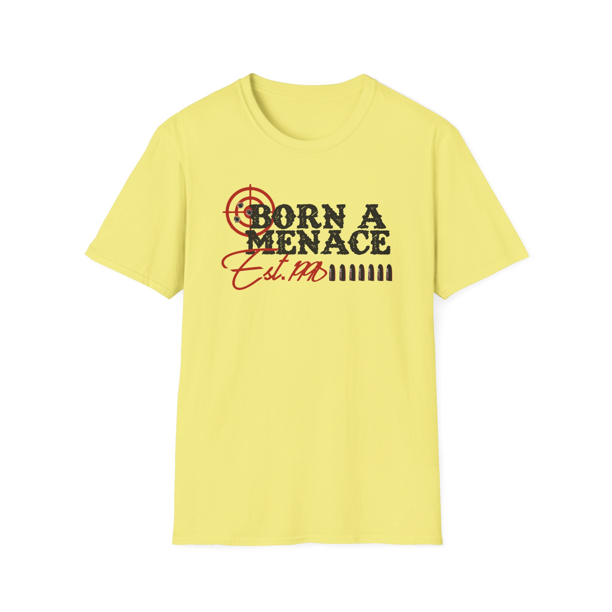 Kanel Joseph Bullseye Menace Unisex Softstyle T-Shirt