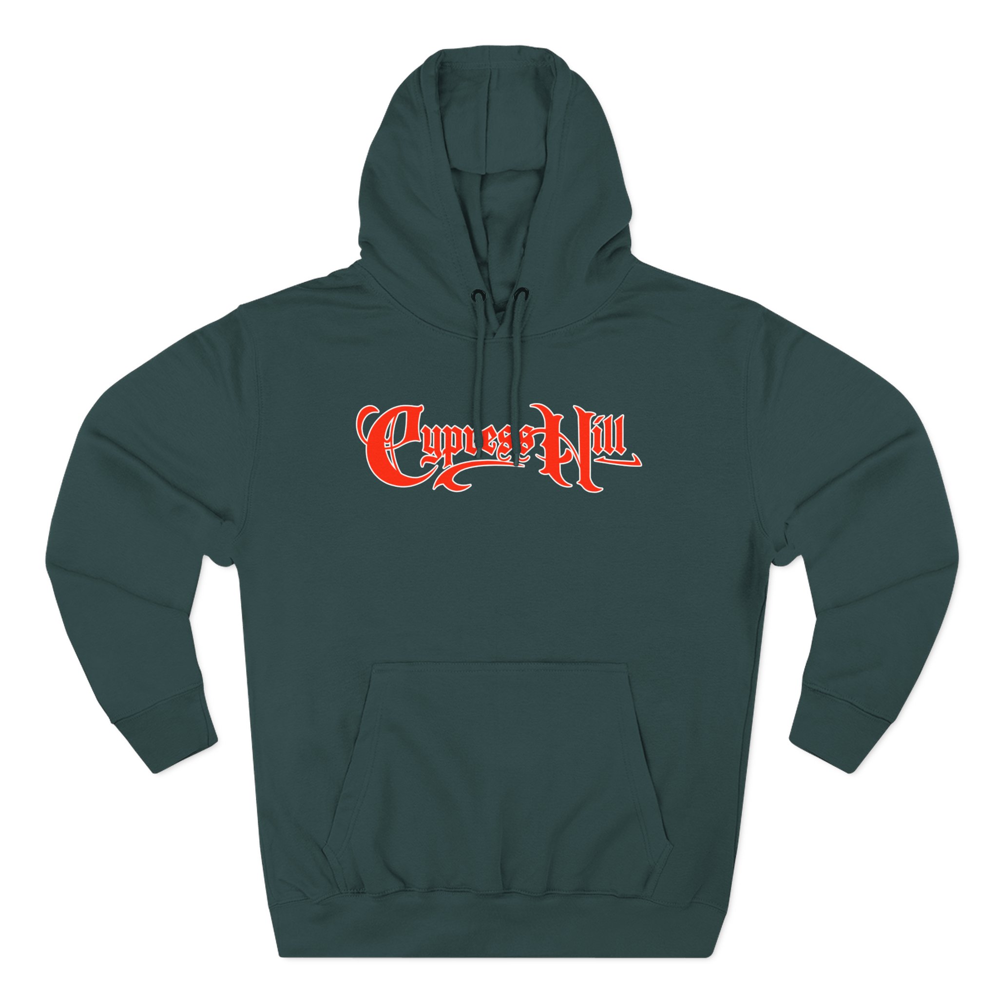 Cypress Hill OG Skull N Compass Three-Panel Fleece Hoodie