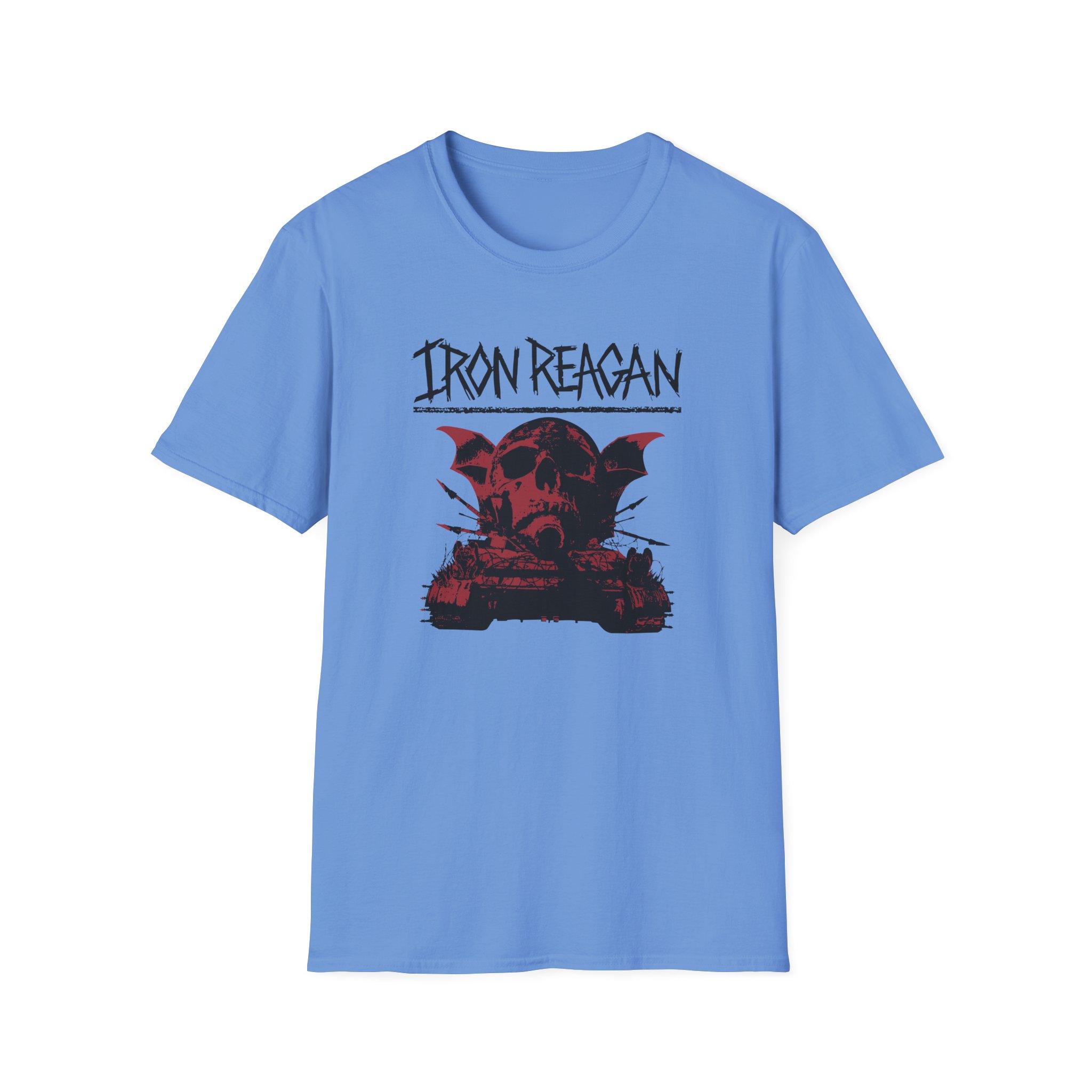 Iron Reagan Warning Unisex Softstyle T-Shirt