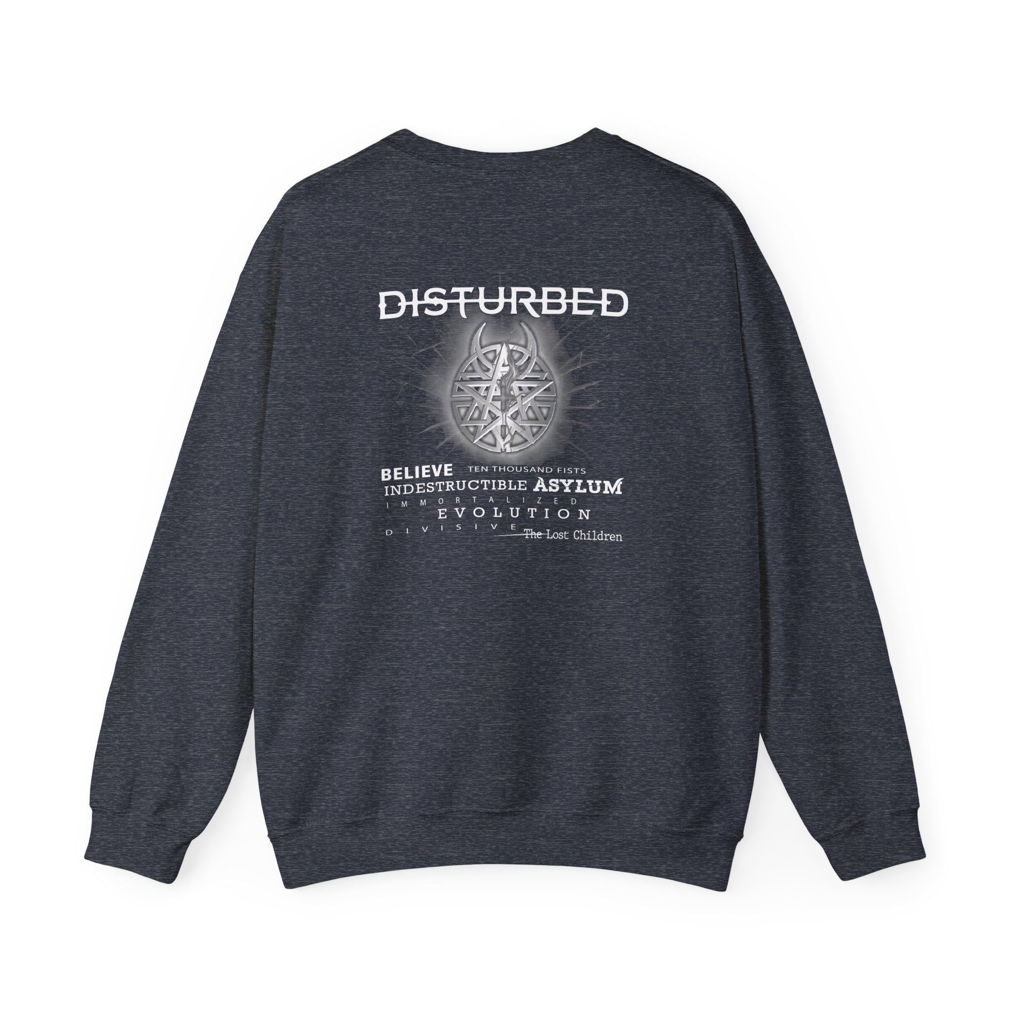 Disturbed Anthology Unisex Heavy Blendâ„¢ Crewneck Sweatshirt