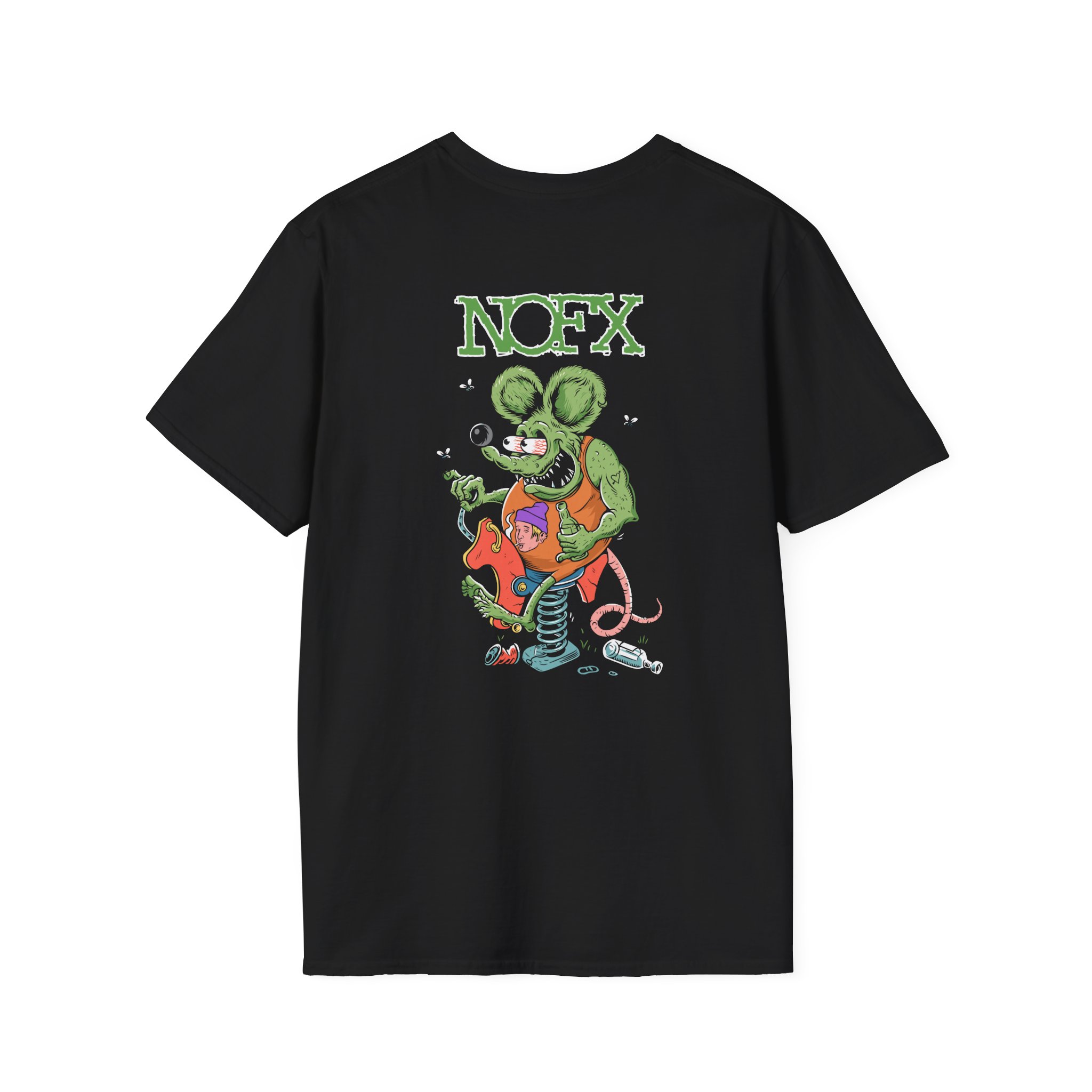 Nofx Rat Fink Unisex Softstyle T-Shirt