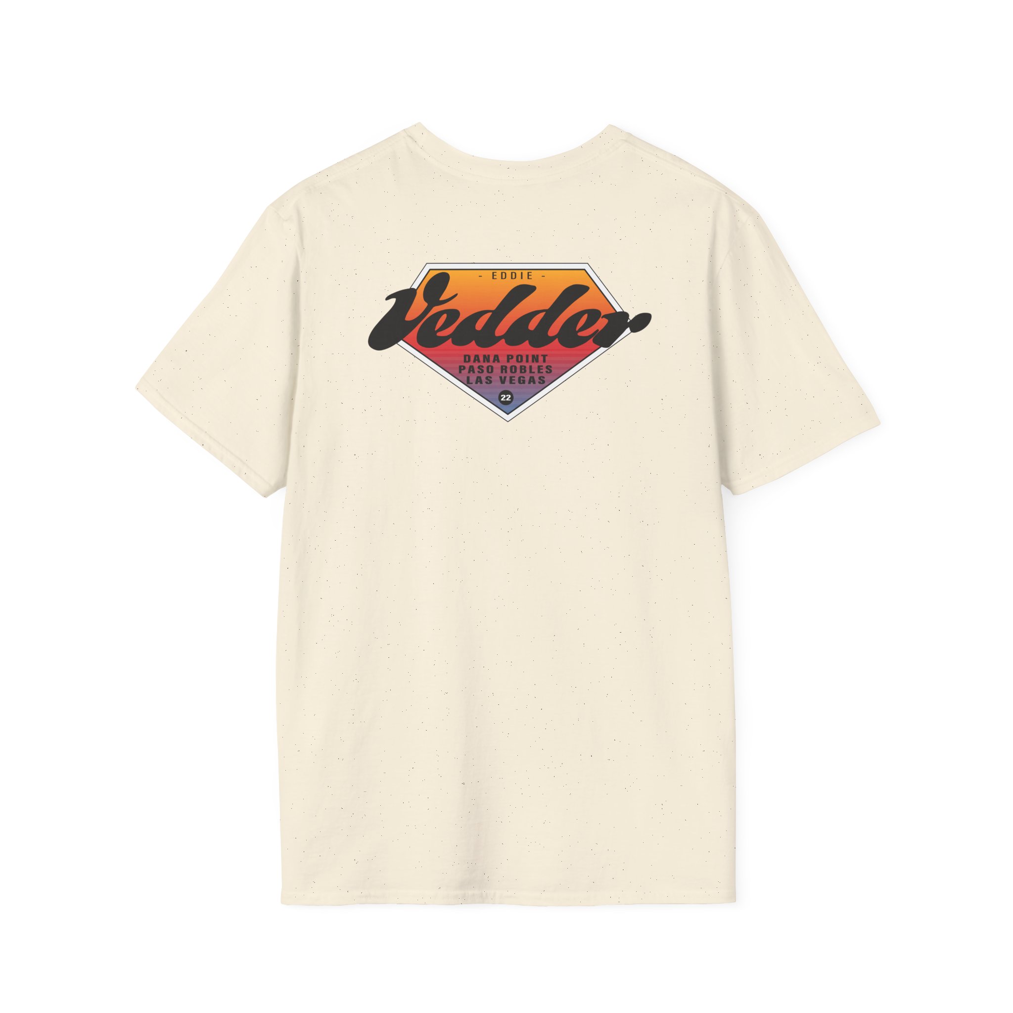 Eddie Vedder Gradient Unisex Softstyle T-Shirt