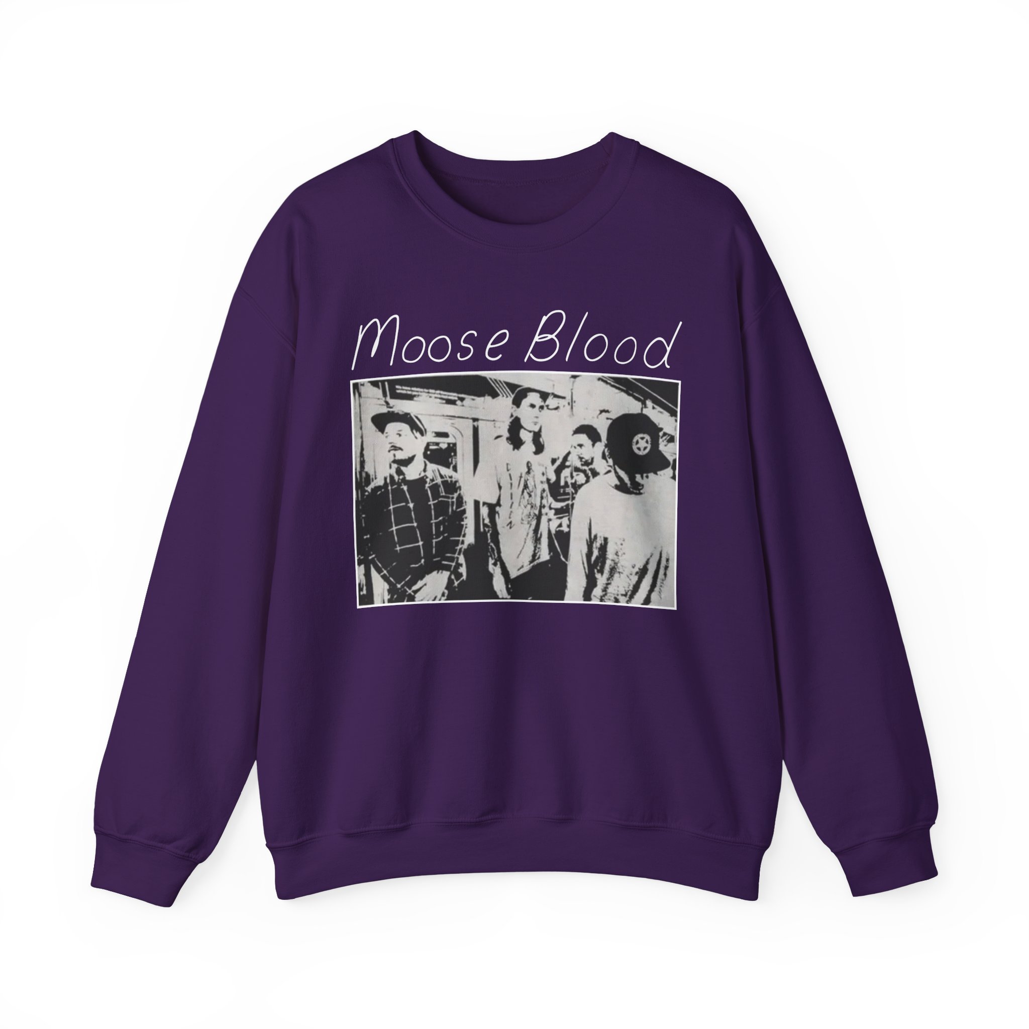 Moose Blood Subway Unisex Heavy Blendâ„¢ Crewneck Sweatshirt