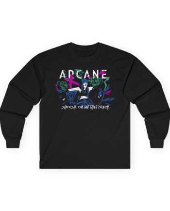 Jinx Arcane Unisex Ultra Cotton Long Sleeve Tee