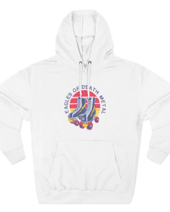 Eagles of Death Metal Skates Three-Panel Fleece Hoodie