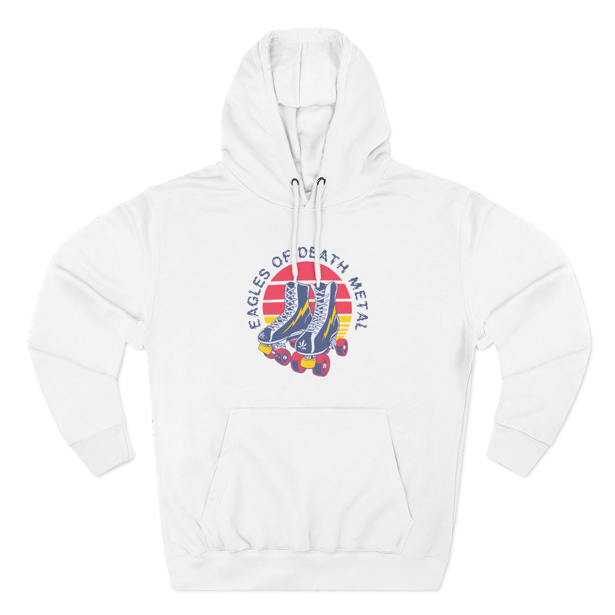 Eagles of Death Metal Skates Three-Panel Fleece Hoodie