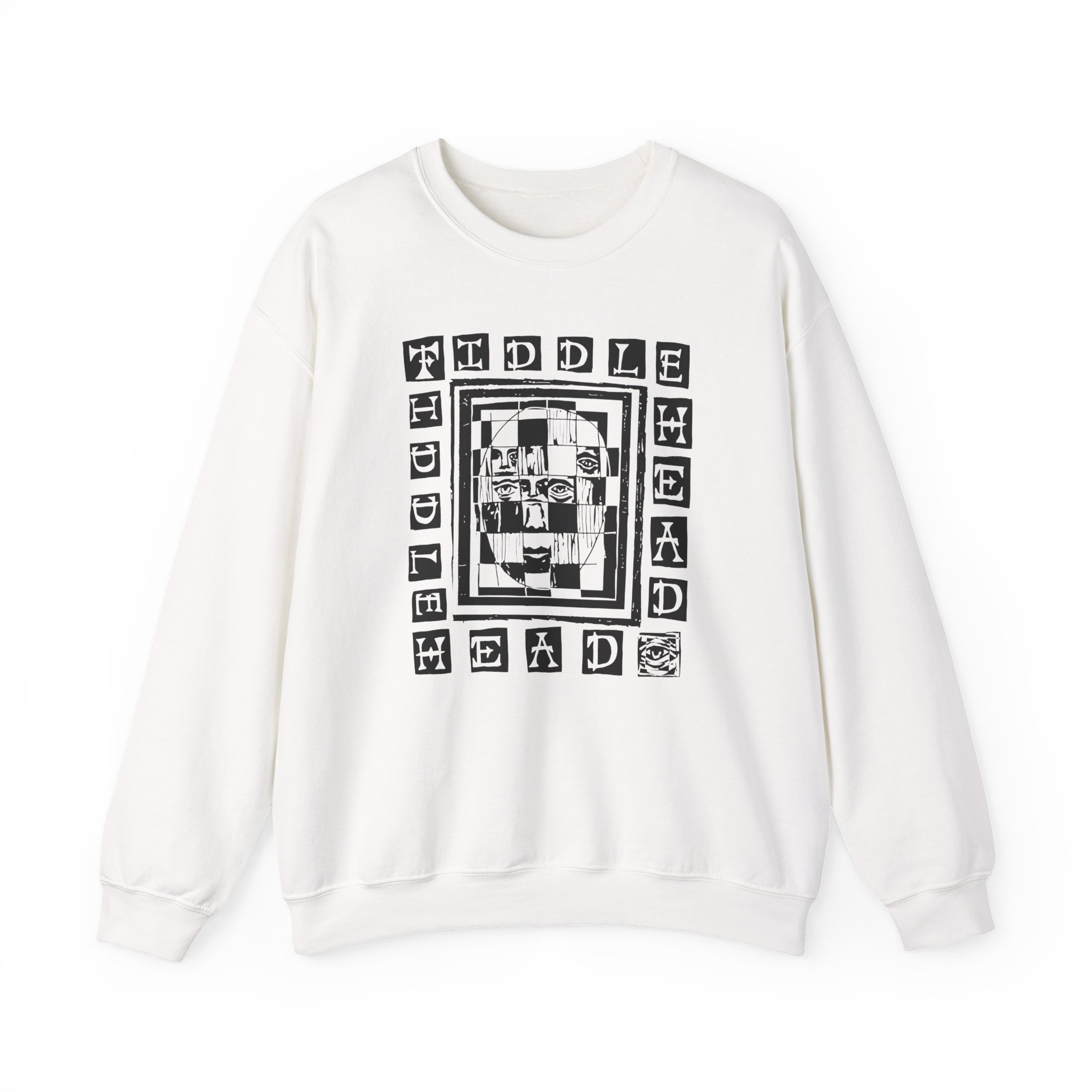 Fiddlehead Mosaic Unisex Heavy Blendâ„¢ Crewneck Sweatshirt