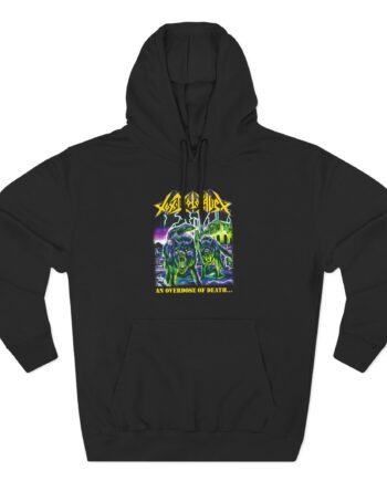 Toxic Holocaust Overdose Three-Panel Fleece Hoodie