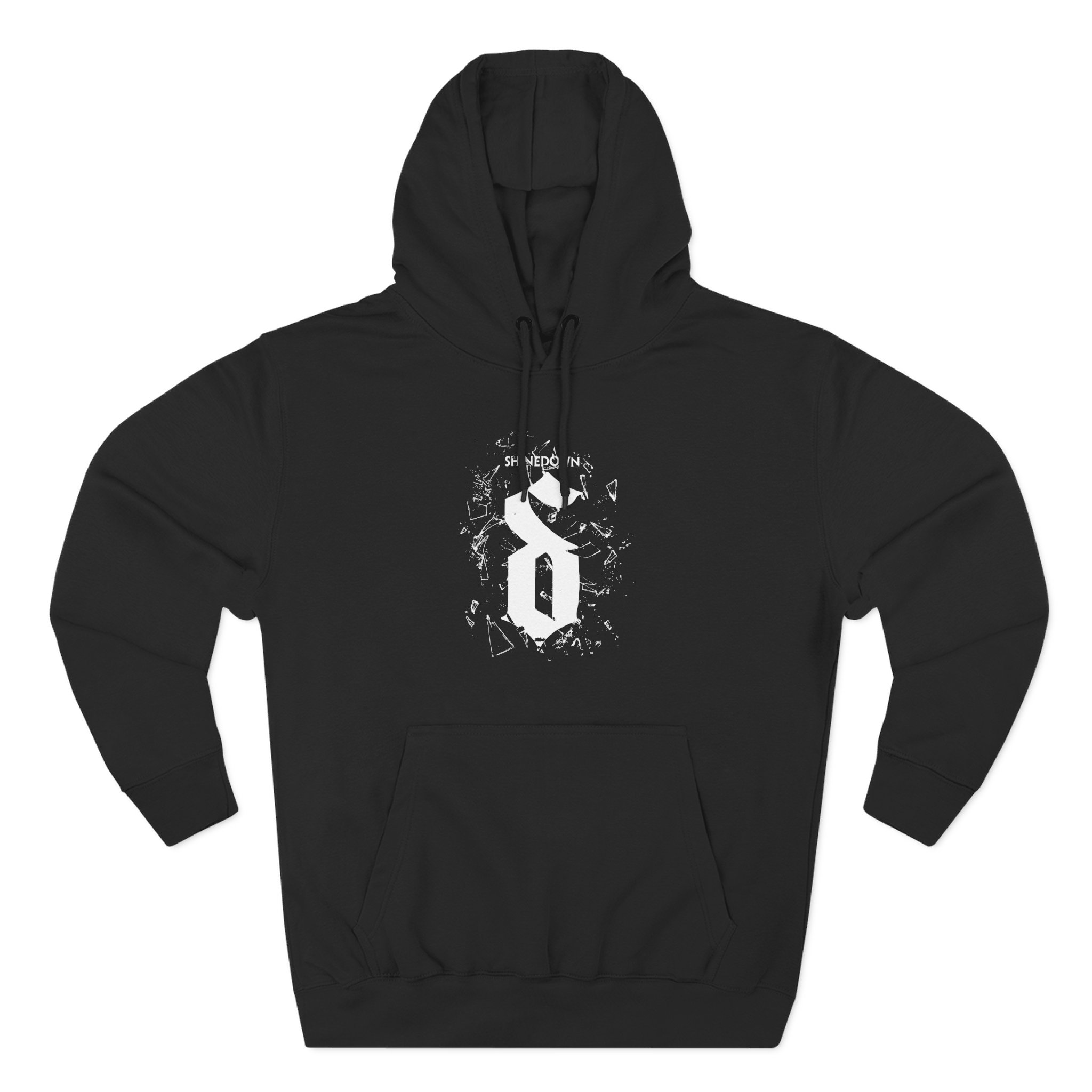 Shinedown Shattered Three-Panel Fleece Hoodie