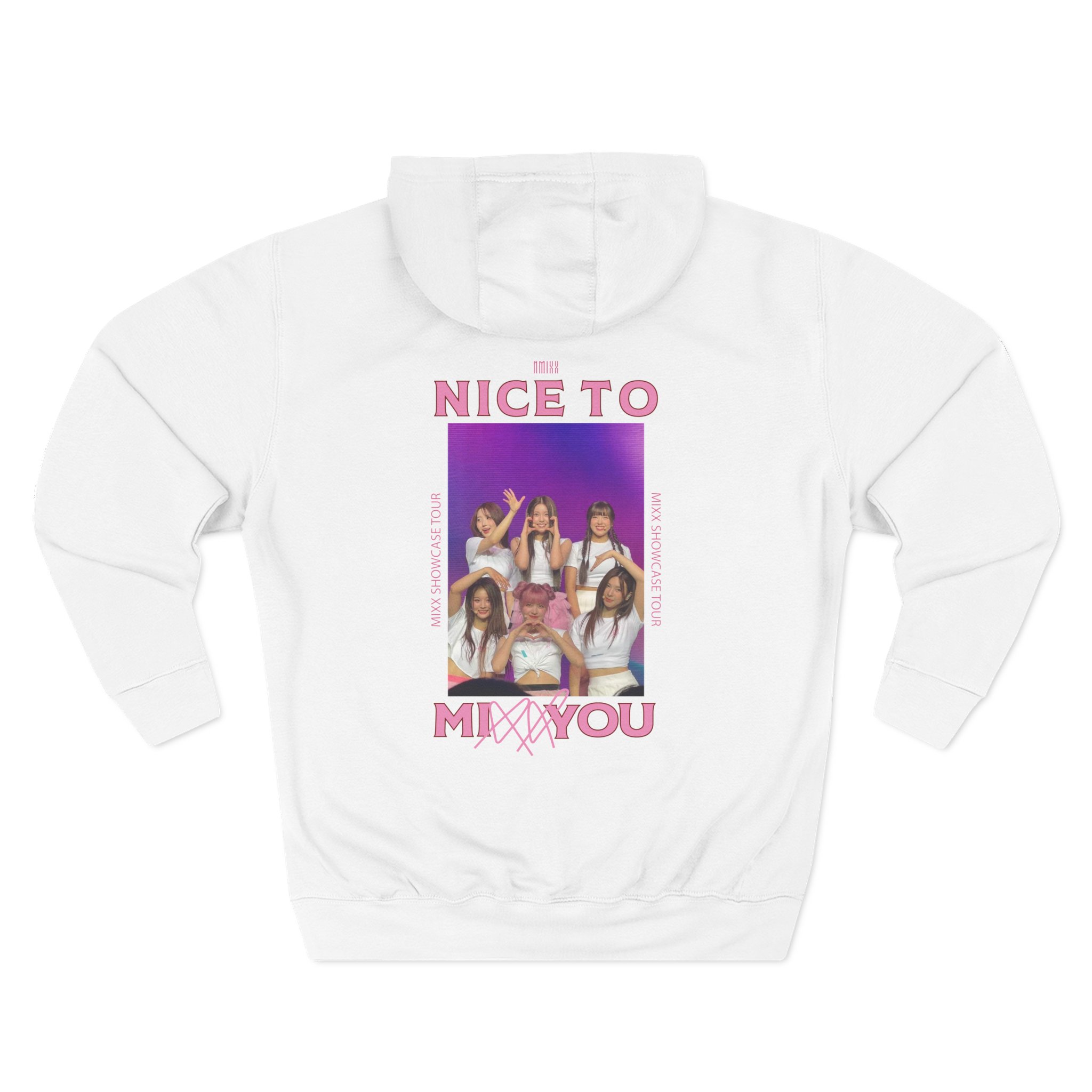 Nmixx Three-Panel Fleece Hoodie