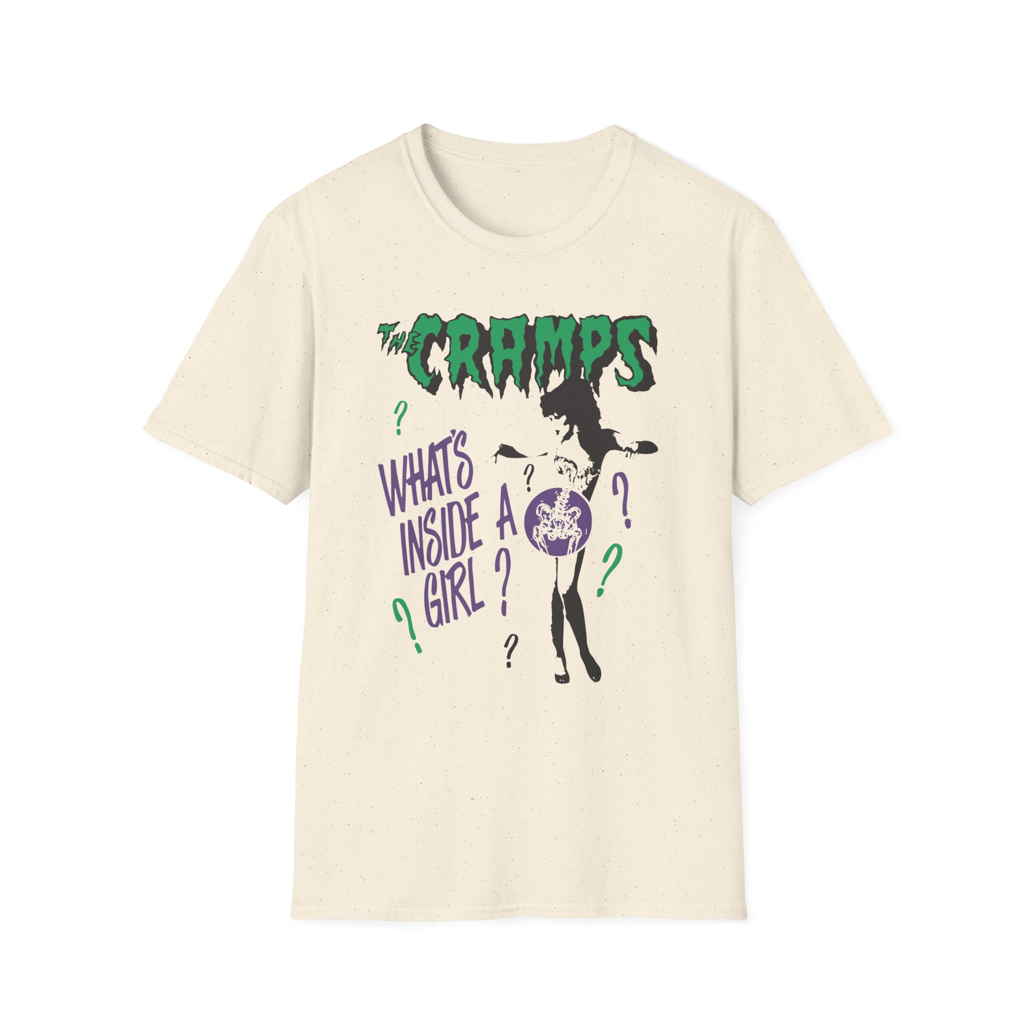 The Cramps What's Inside a Girl Unisex Softstyle T-Shirt