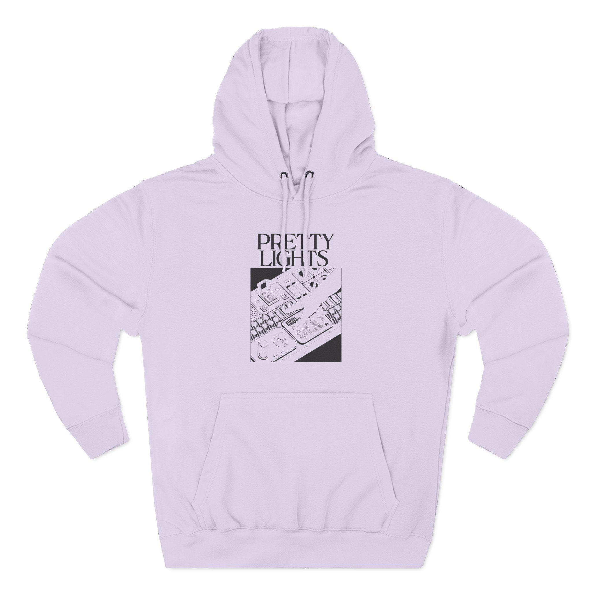 Pretty Lights Control Three-Panel Fleece Hoodie