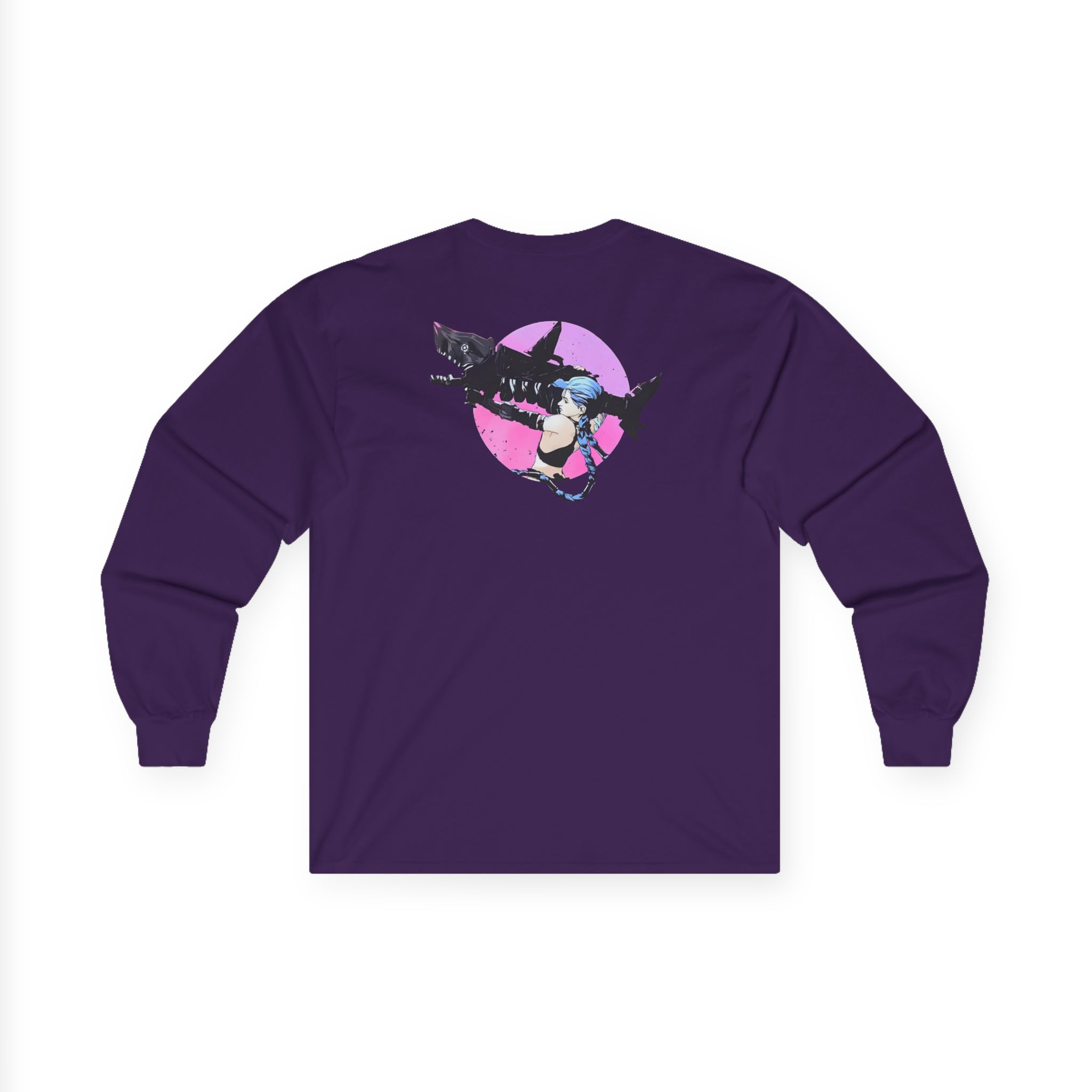 Jinx Arcane Gun Unisex Ultra Cotton Long Sleeve Tee