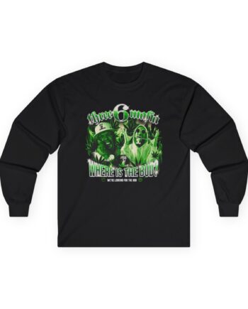 Three 6 Mafia Where is the Bud? Unisex Ultra Cotton Long Sleeve Tee