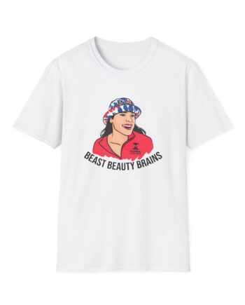 Ilona Maher Beast Beauty Brains Unisex Softstyle T-Shirt
