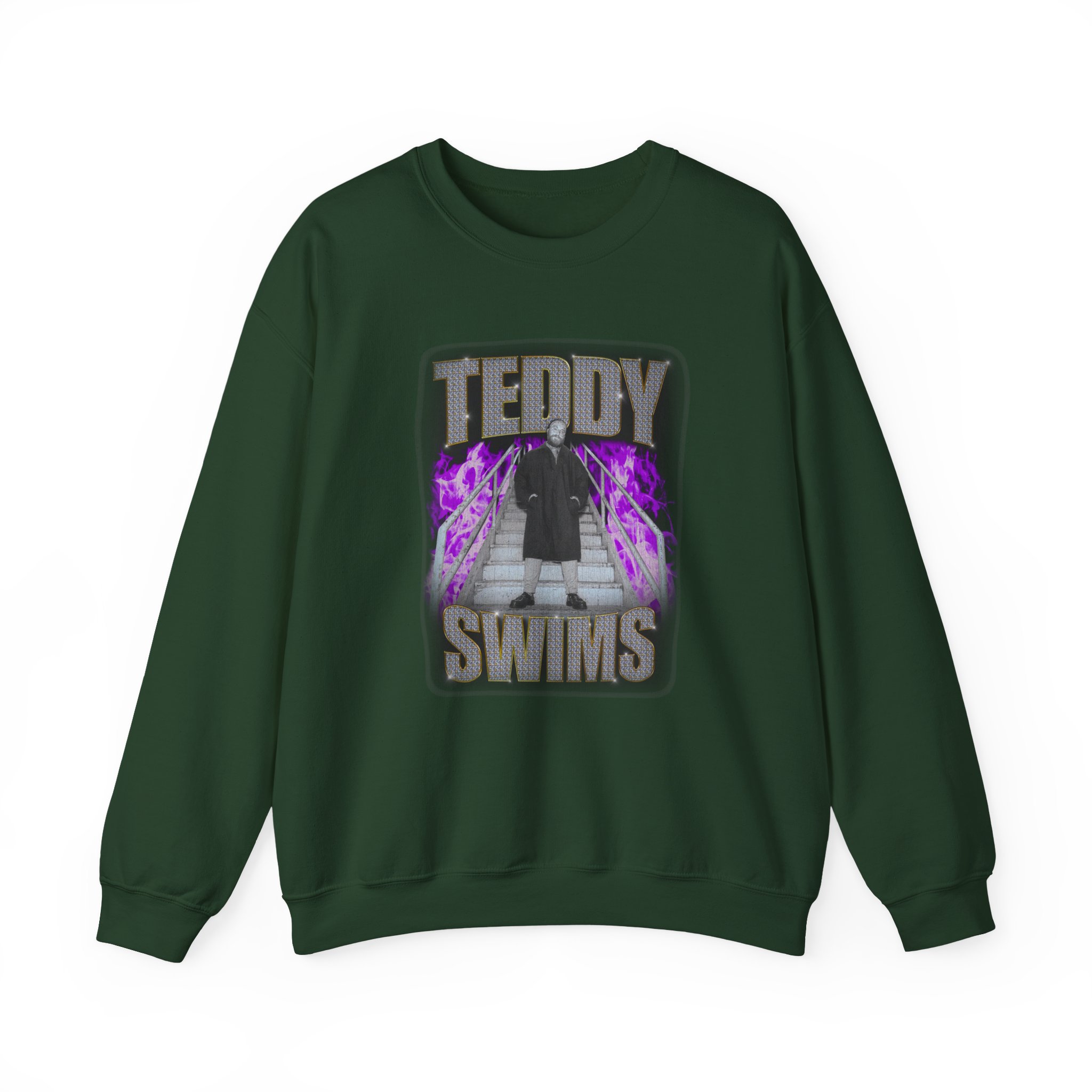 Teddy Swims Bootleg Unisex Heavy Blend Crewneck Sweatshirt