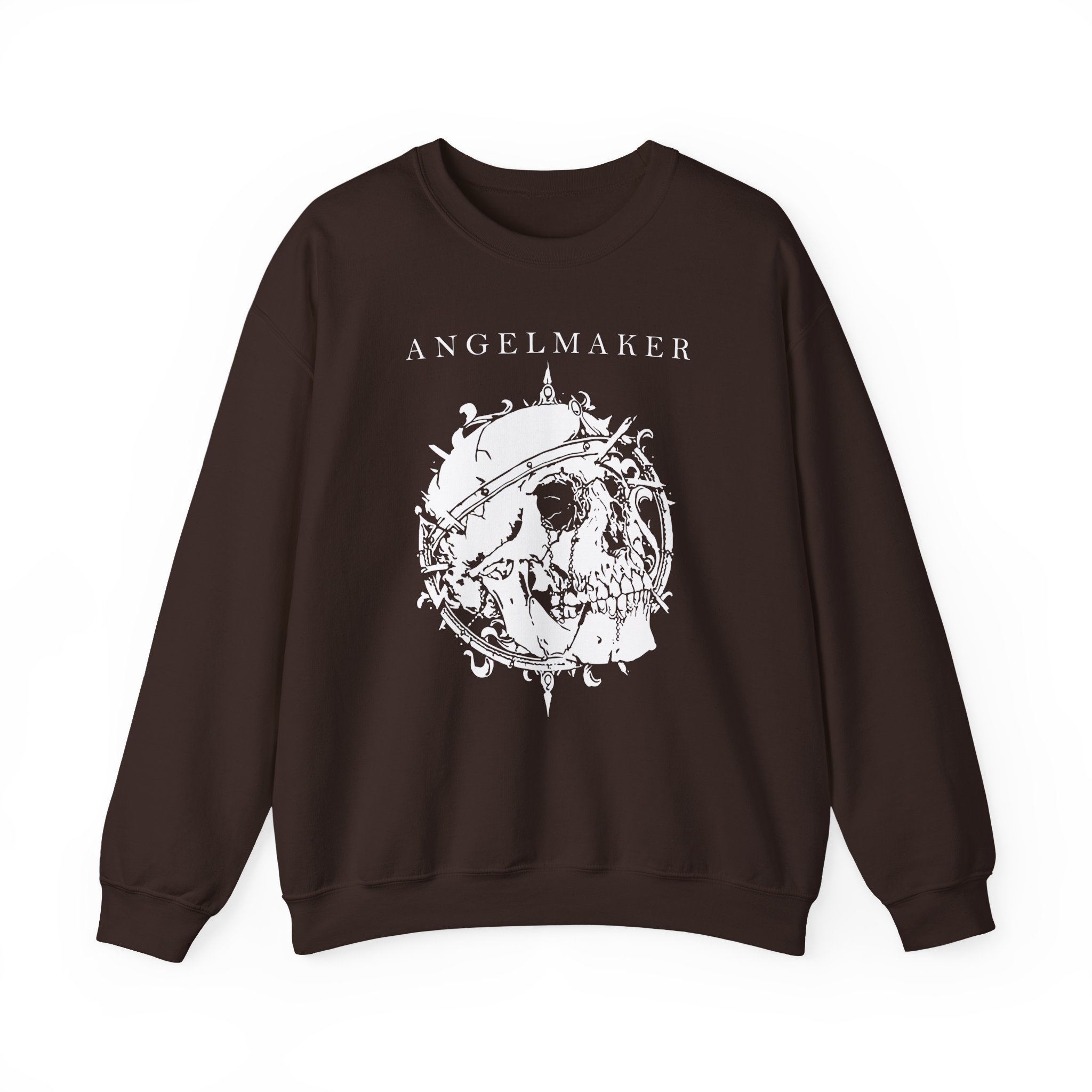 Angelmaker Crown Unisex Heavy Blendâ„¢ Crewneck Sweatshirt