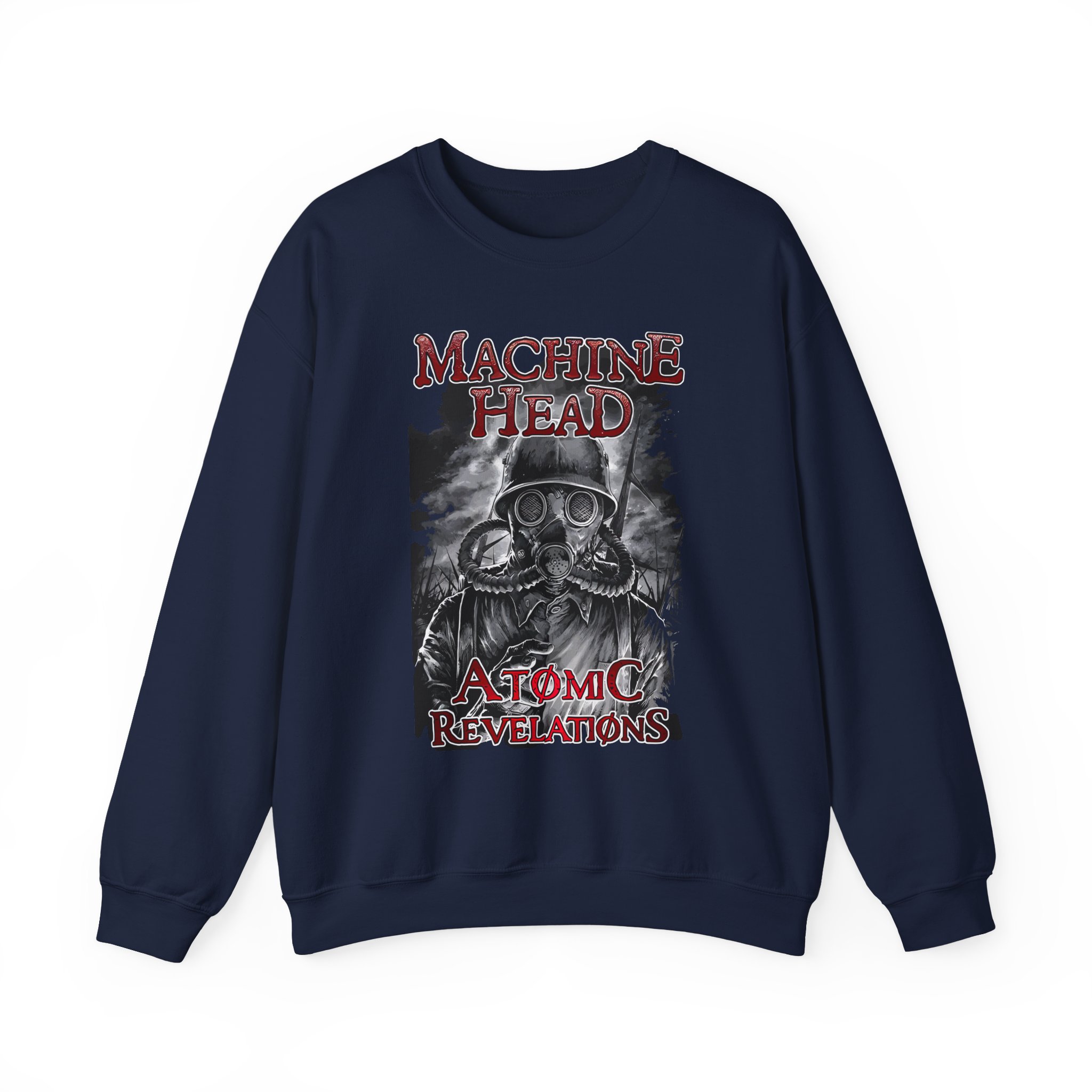 Machine Head Atomic Revelations Unisex Heavy Blendâ„¢ Crewneck Sweatshirt