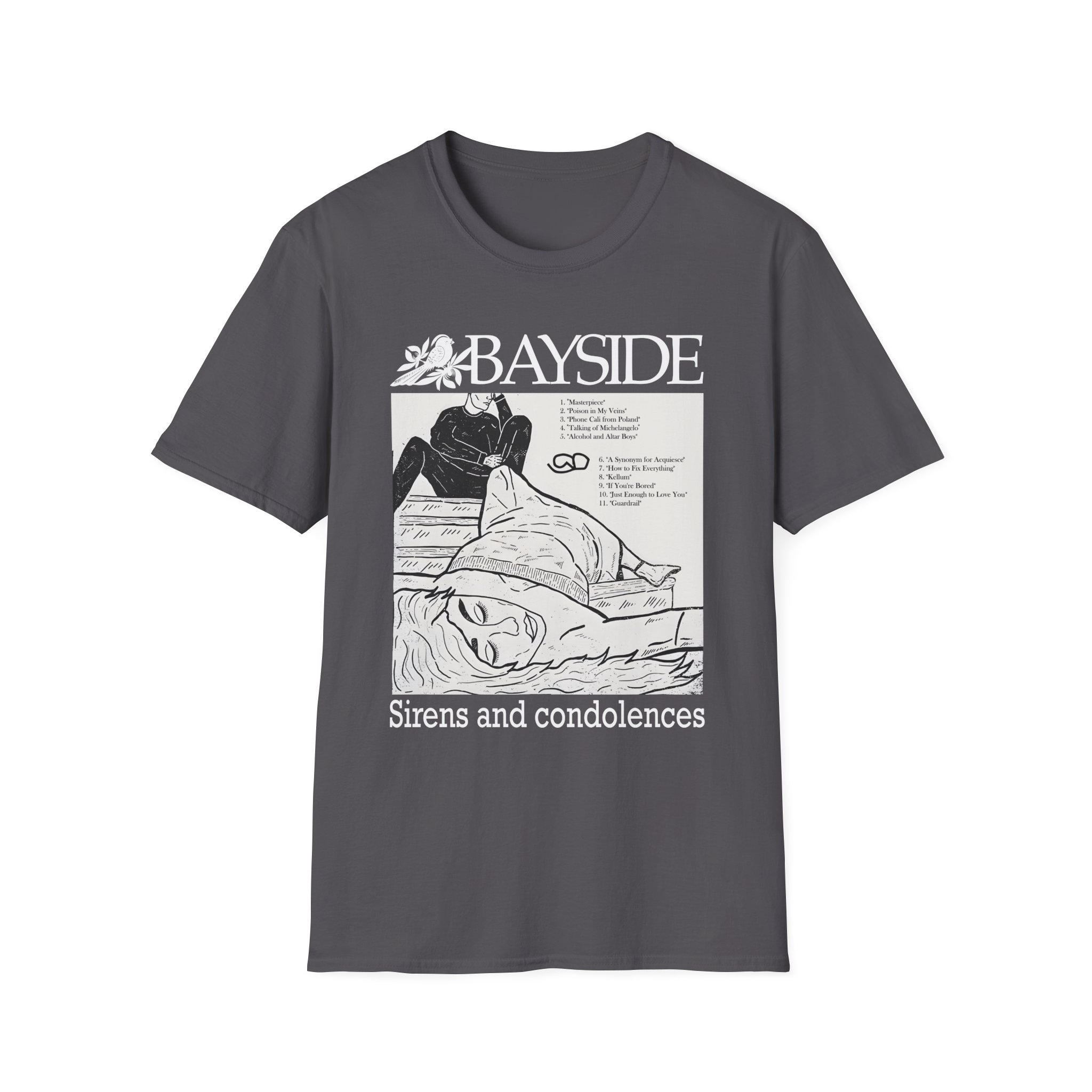 Bayside Sirens and Condolences Unisex Softstyle T-Shirt