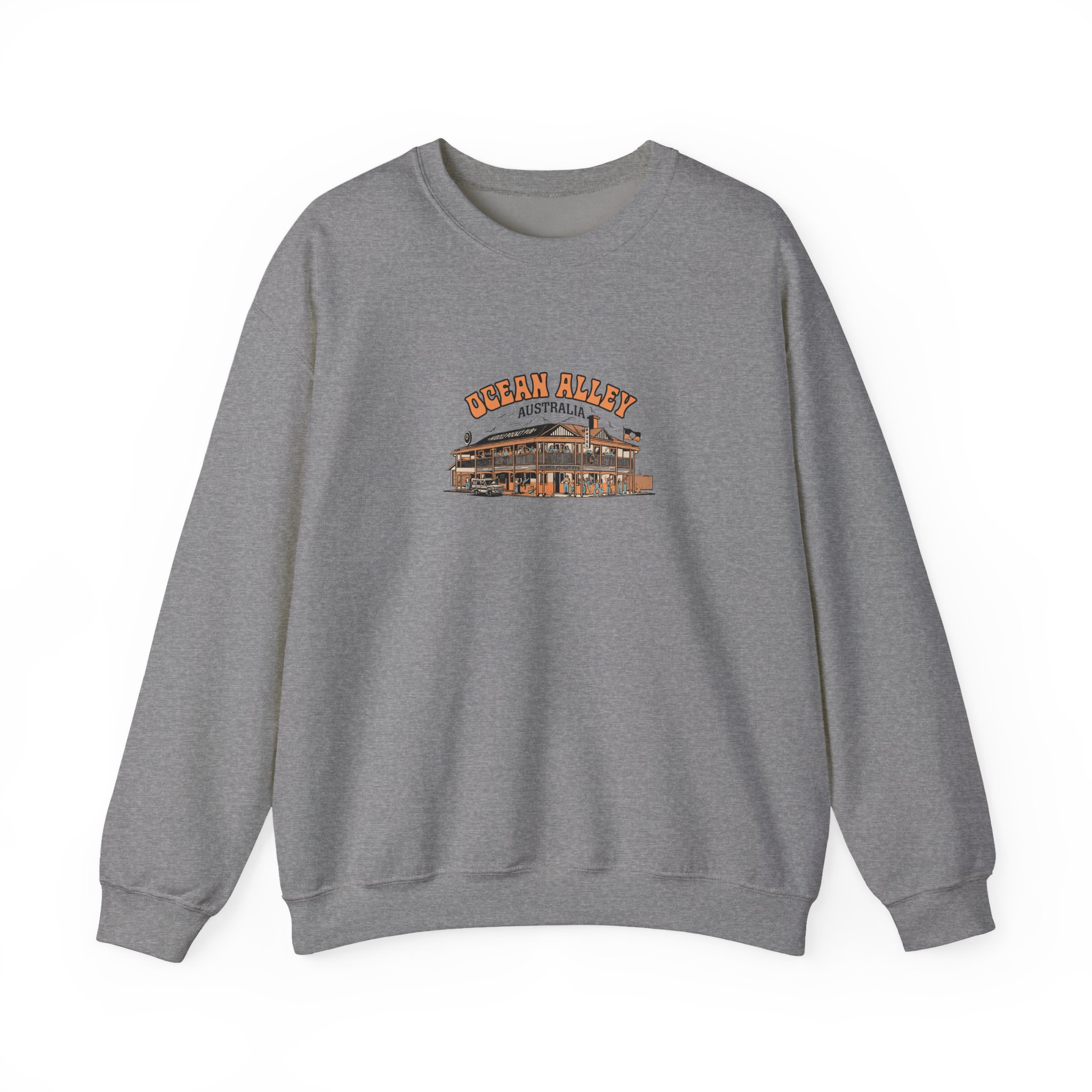 Ocean Alley Pub Unisex Heavy Blendâ„¢ Crewneck Sweatshirt