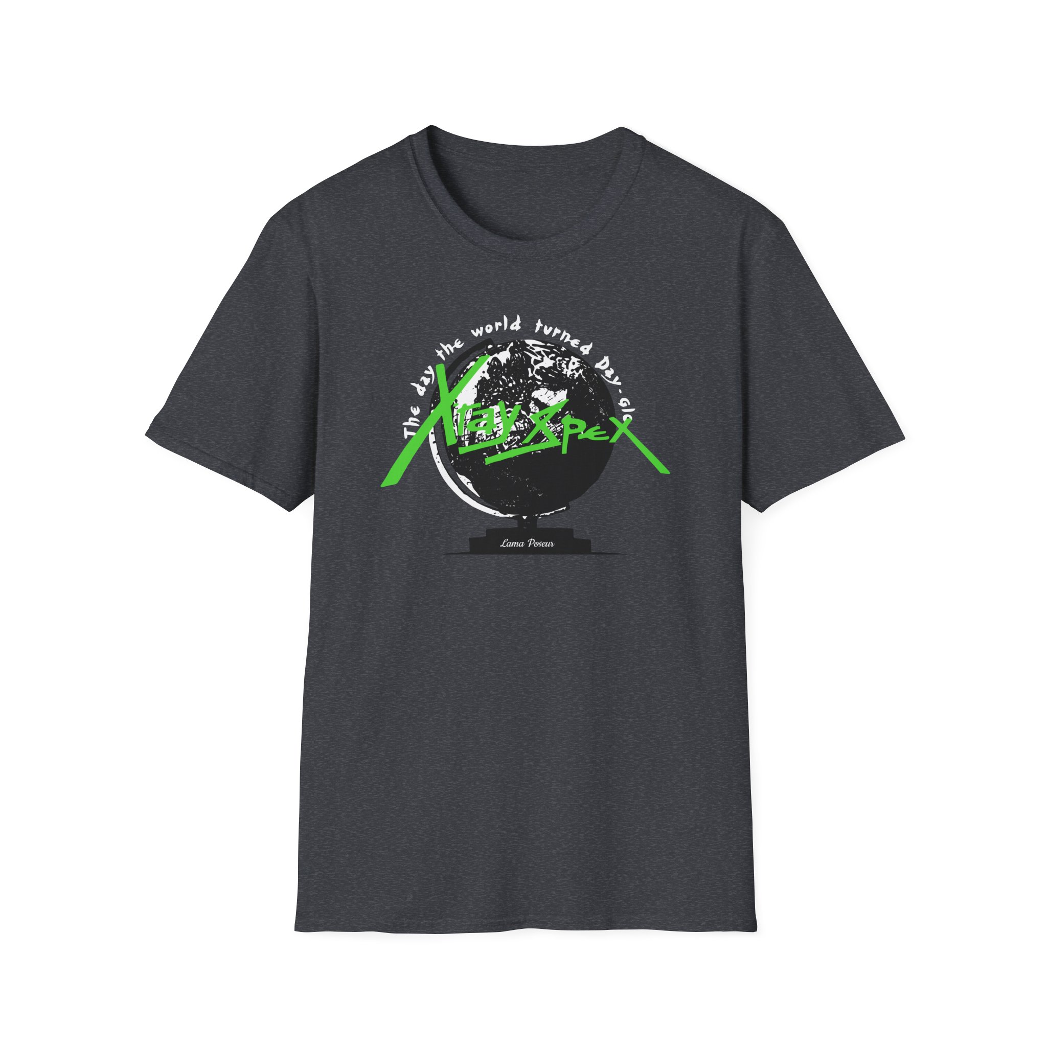 X-ray Spex Day-Glo Globe Unisex Softstyle T-Shirt