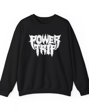 Power Trip Skull Unisex Heavy Blend™ Crewneck Sweatshirt