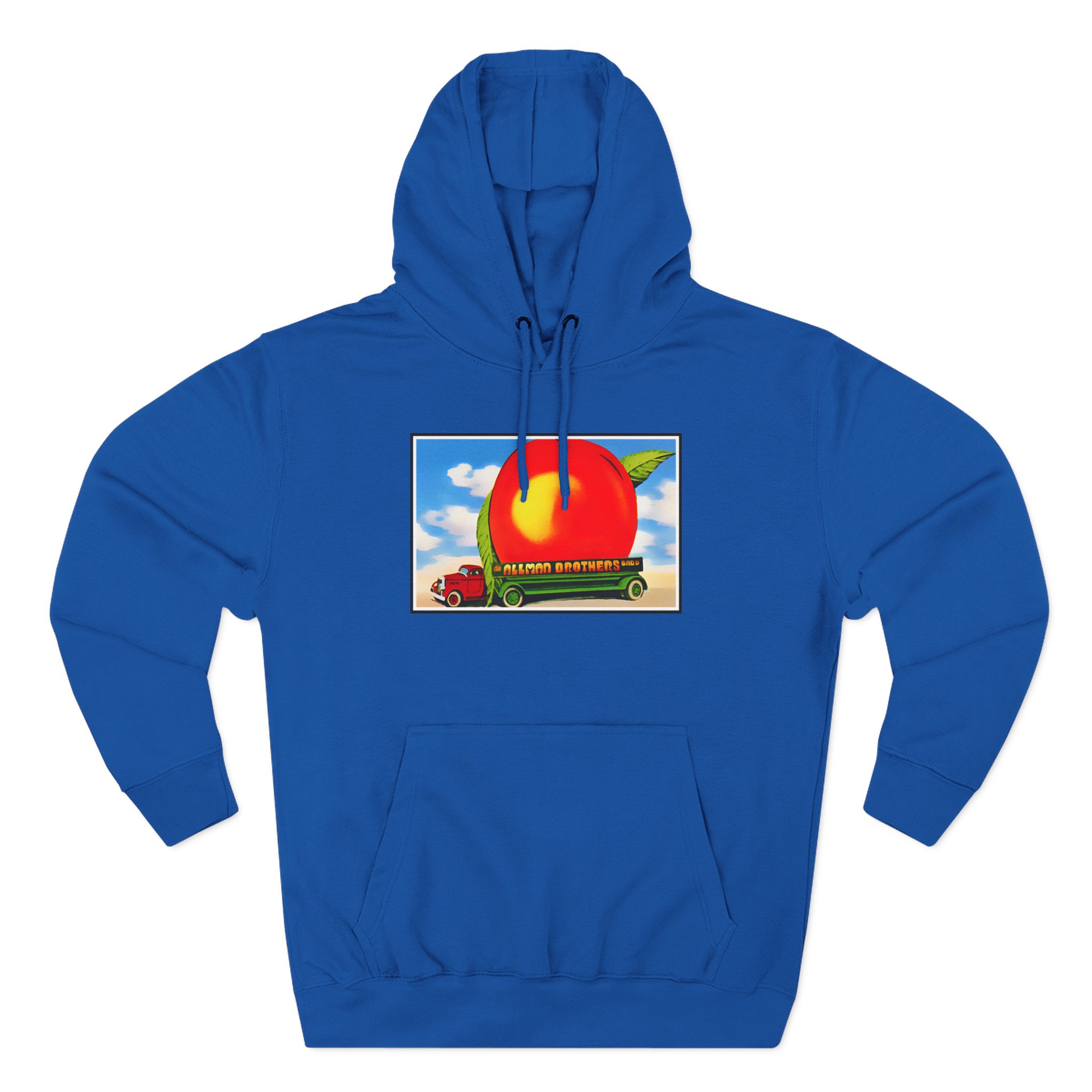 The Allman Brothers Eat a Peach Album Art Three-Panel Fleece Hoodie