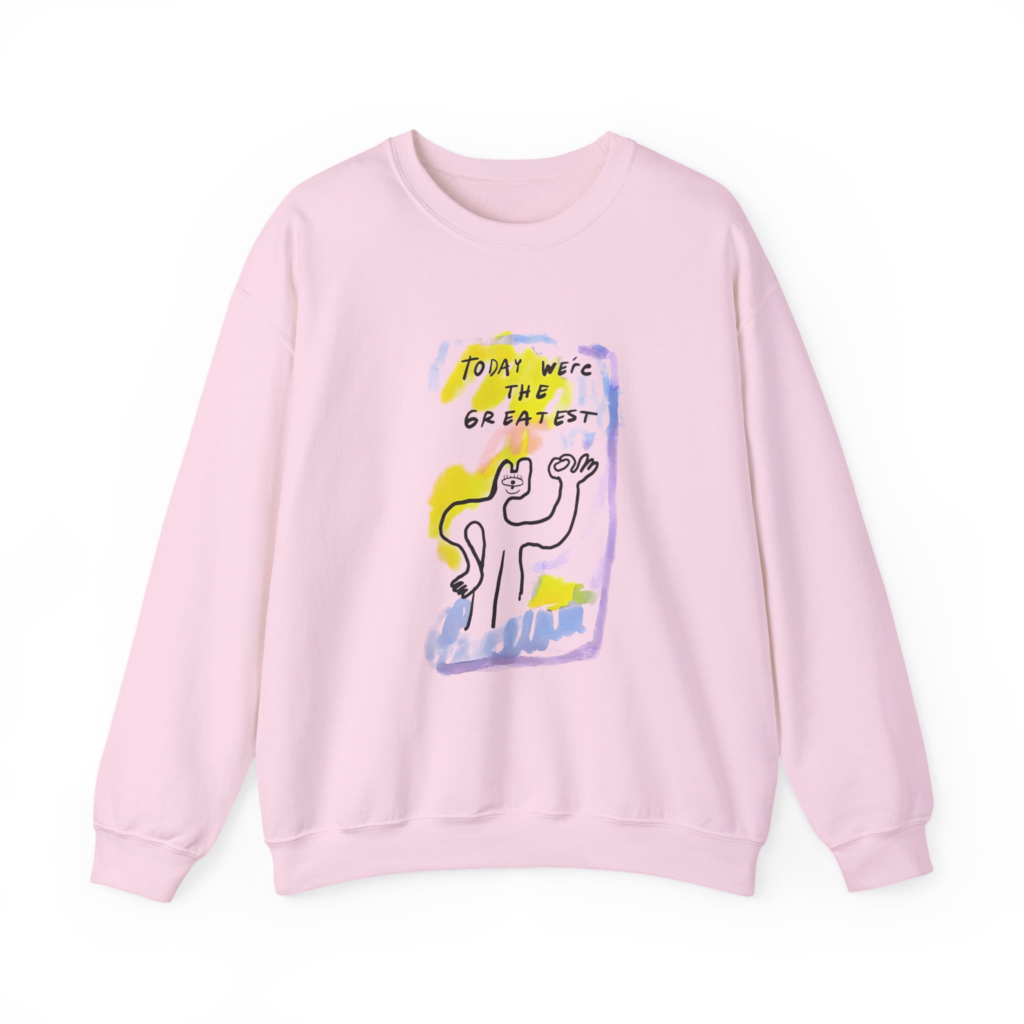 Middle Kids Multi Character Unisex Heavy Blendâ„¢ Crewneck Sweatshirt