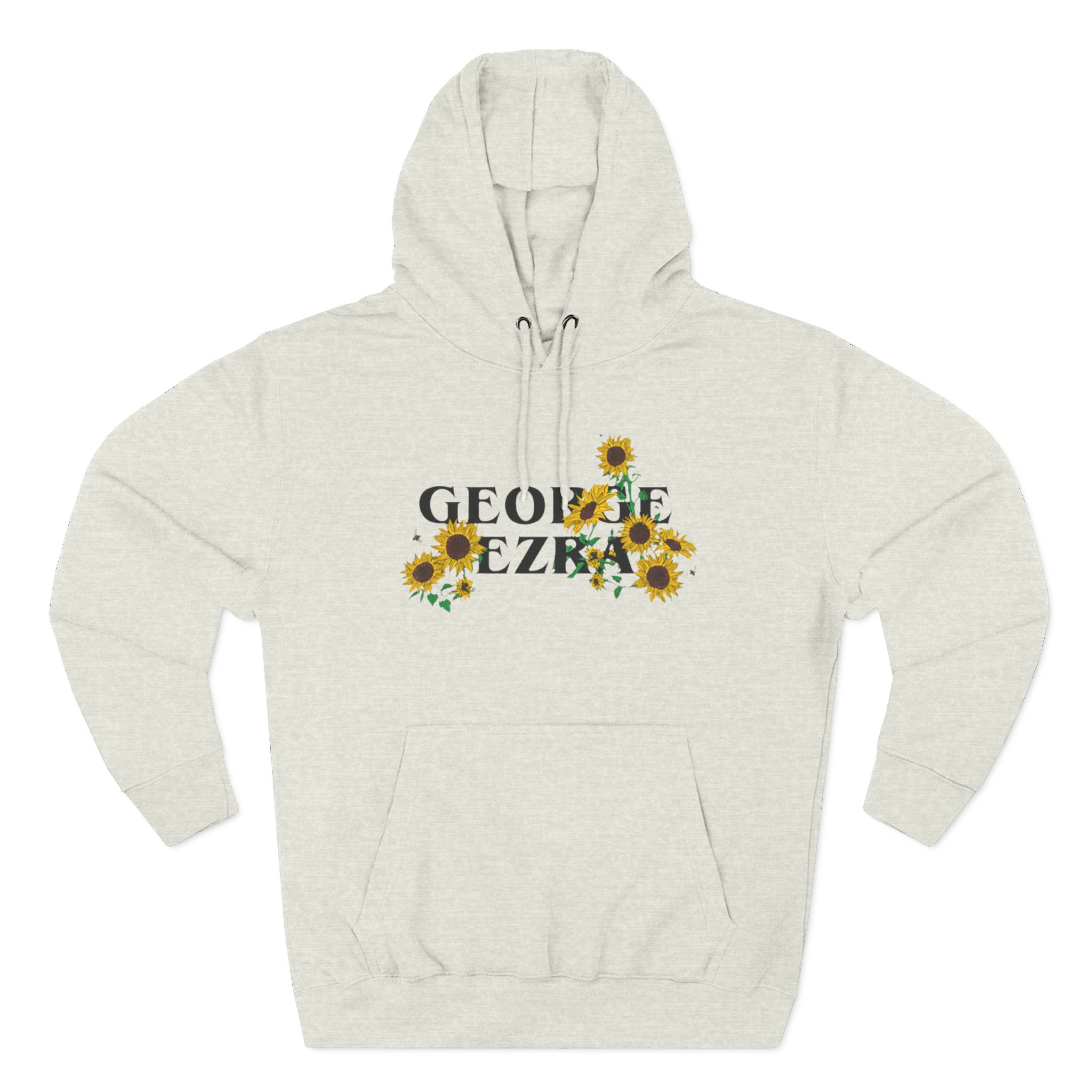 George Ezra Sunflowers Three-Panel Fleece Hoodie