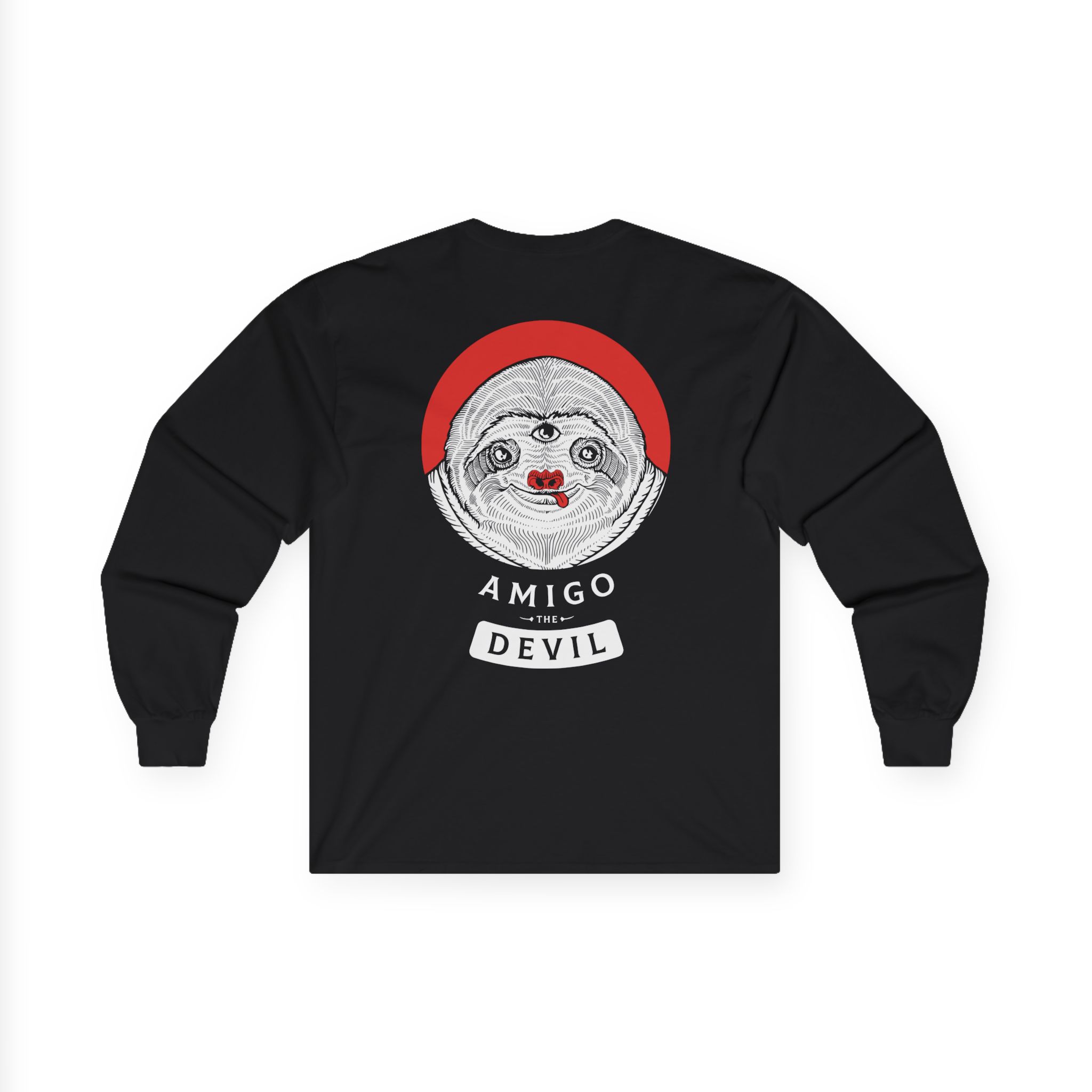 Amigo the Devil Hanging Around Unisex Ultra Cotton Long Sleeve Tee