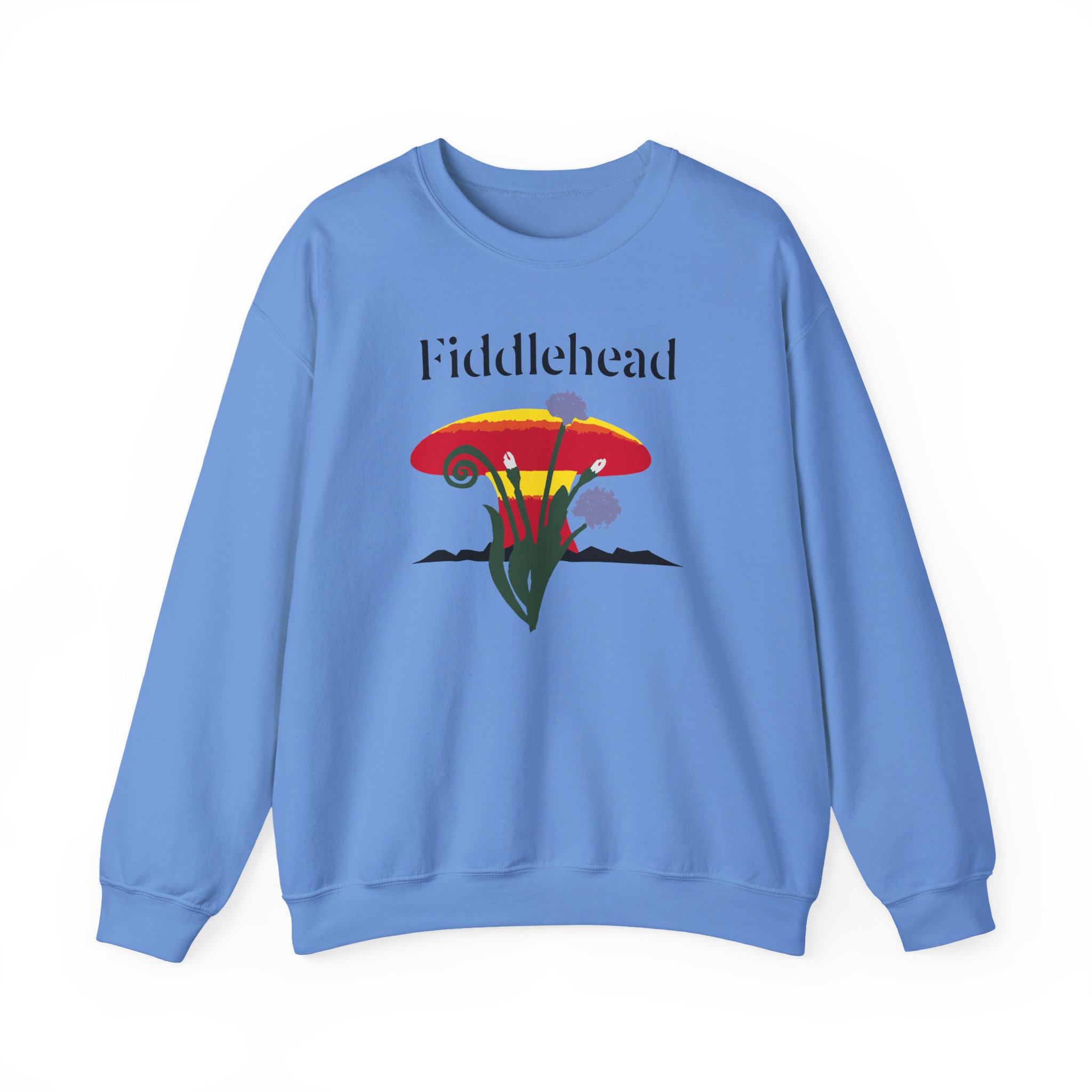 Fiddlehead Jean Emery Unisex Heavy Blendâ„¢ Crewneck Sweatshirt