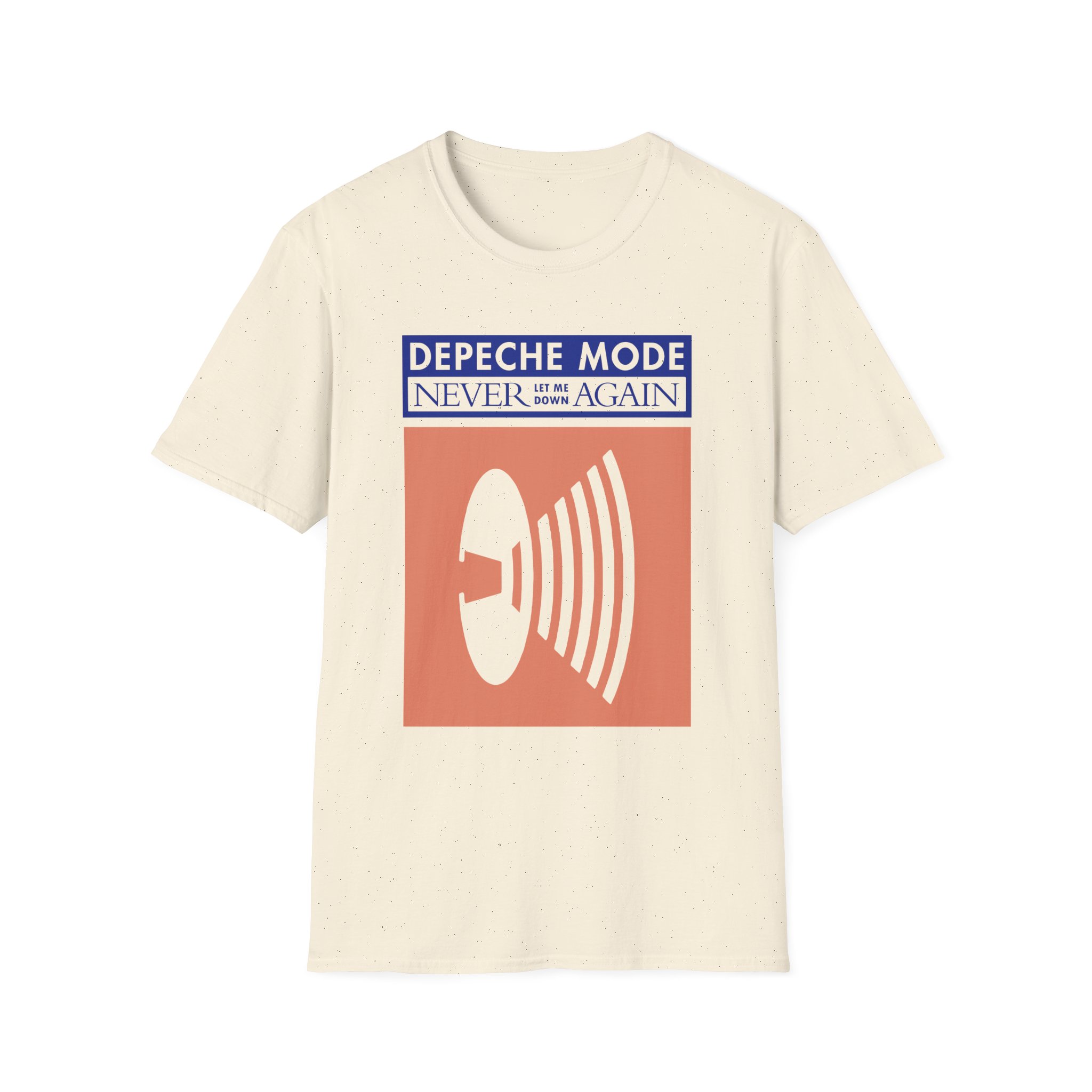 Depeche Mode Never Let Me Down Again Unisex Softstyle T-Shirt
