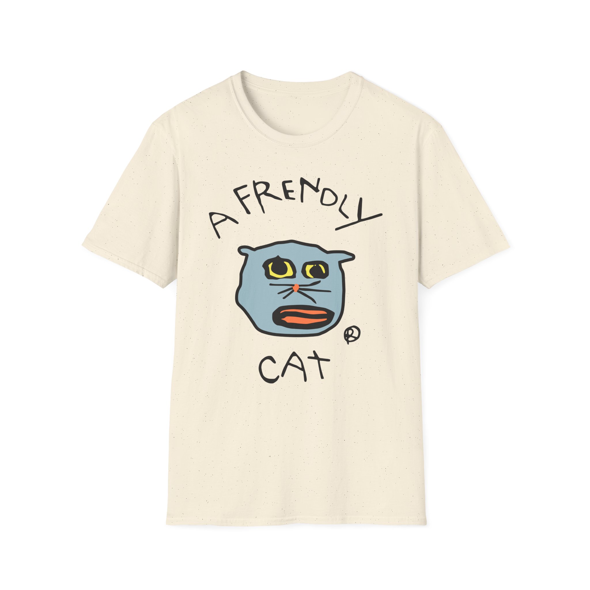 Lirik Just a Frendly Cat Unisex Softstyle T-Shirt