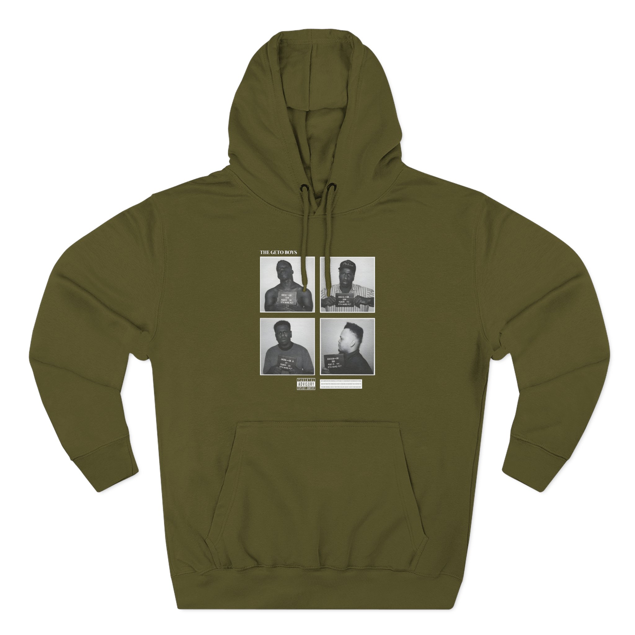 Geto Boys Three-Panel Fleece Hoodie