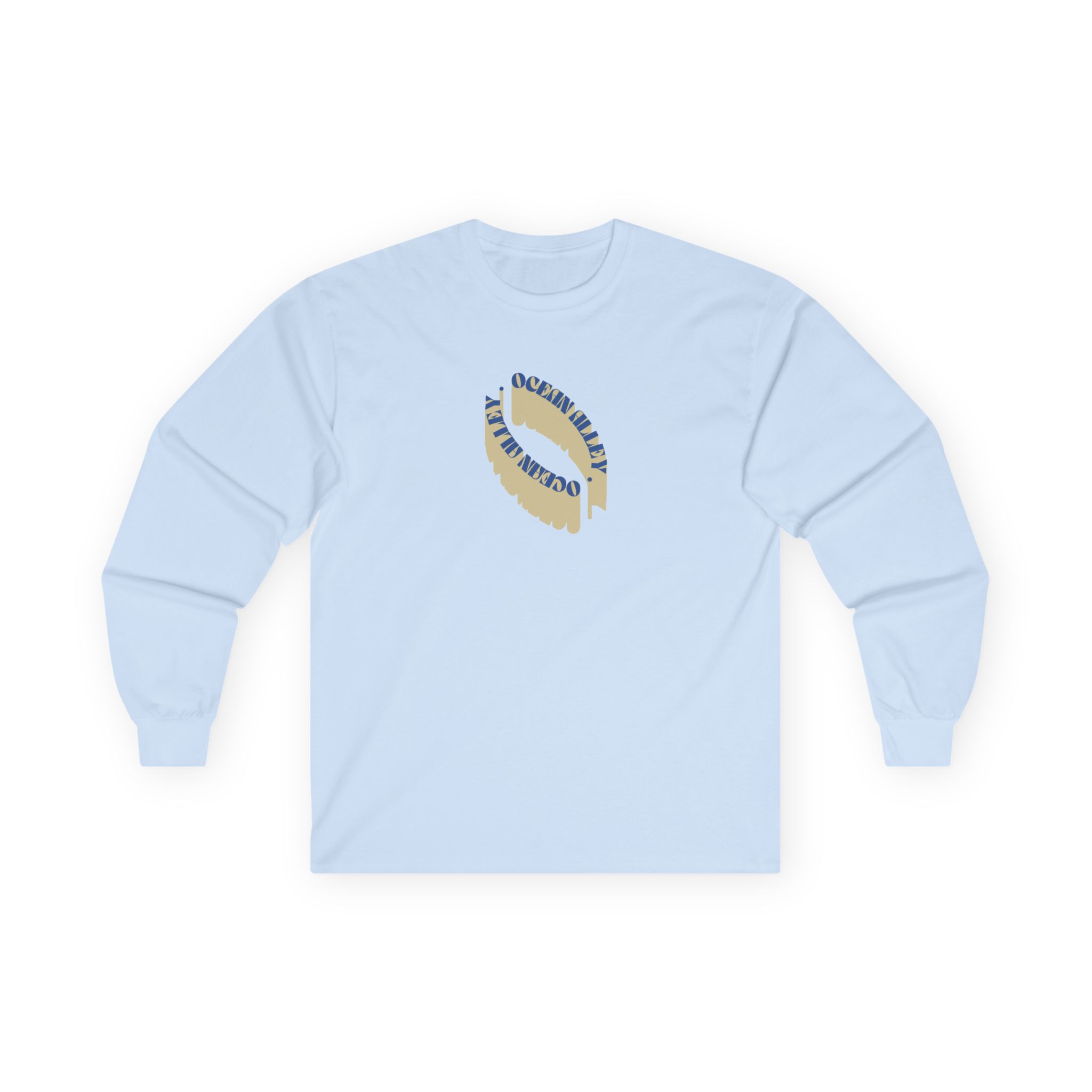 Ocean Alley Semi Circle Unisex Ultra Cotton Long Sleeve Tee