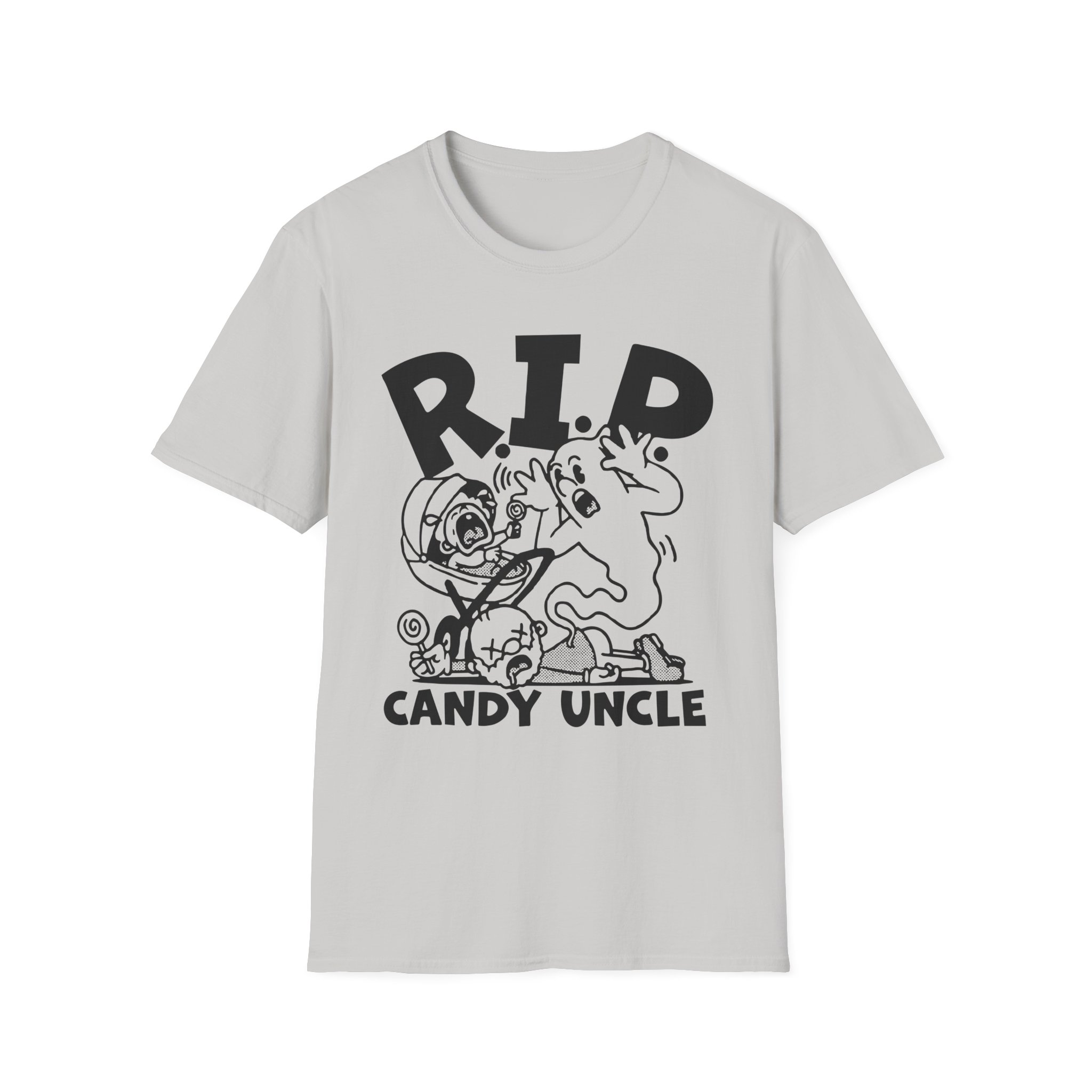 Distractible Candy Uncle Unisex Softstyle T-Shirt