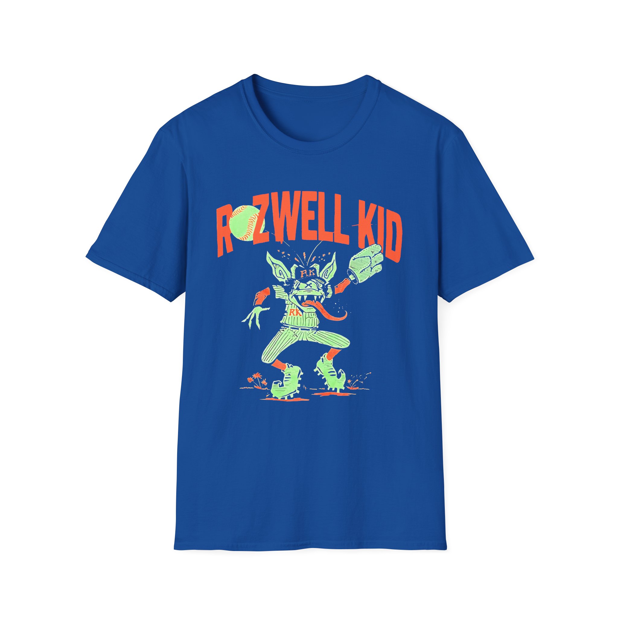 Rozwell Kid Baseball Goblin Unisex Softstyle T-Shirt