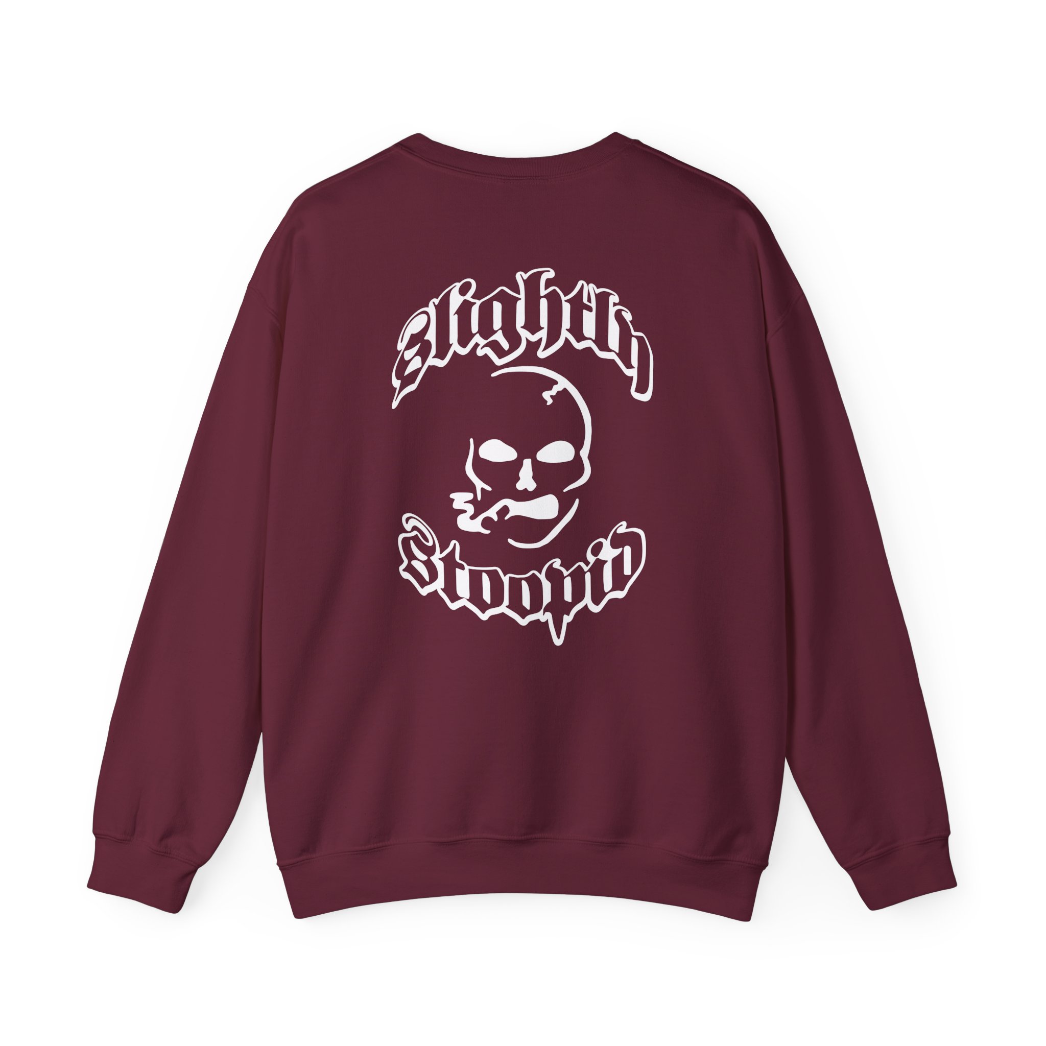 Slightly Stoopid Smoking Skull Unisex Heavy Blendâ„¢ Crewneck Sweatshirt