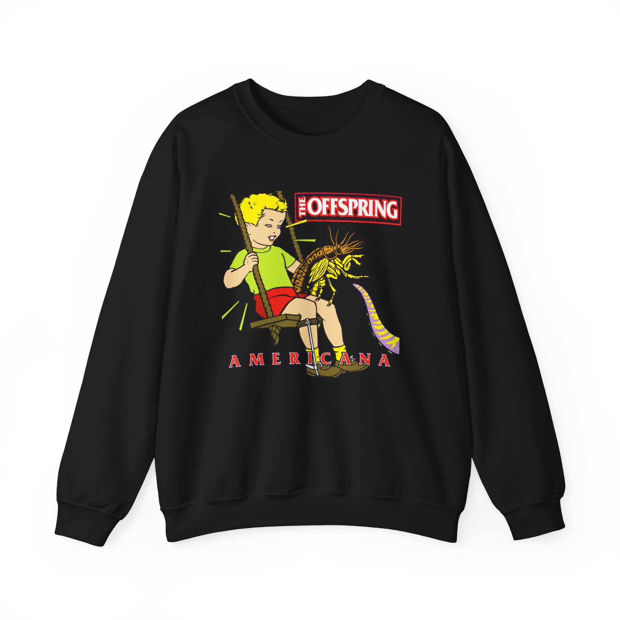 The Offspring Americana Unisex Heavy Blendâ„¢ Crewneck Sweatshirt