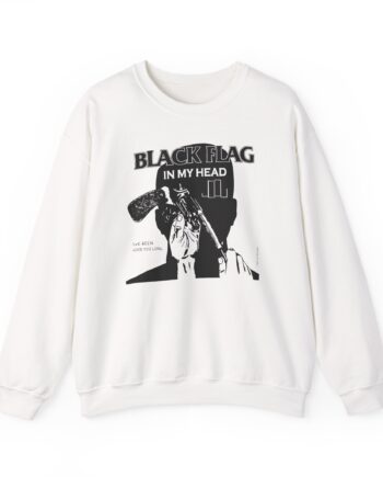 Black Flag in My Head Unisex Heavy Blend™ Crewneck Sweatshirt