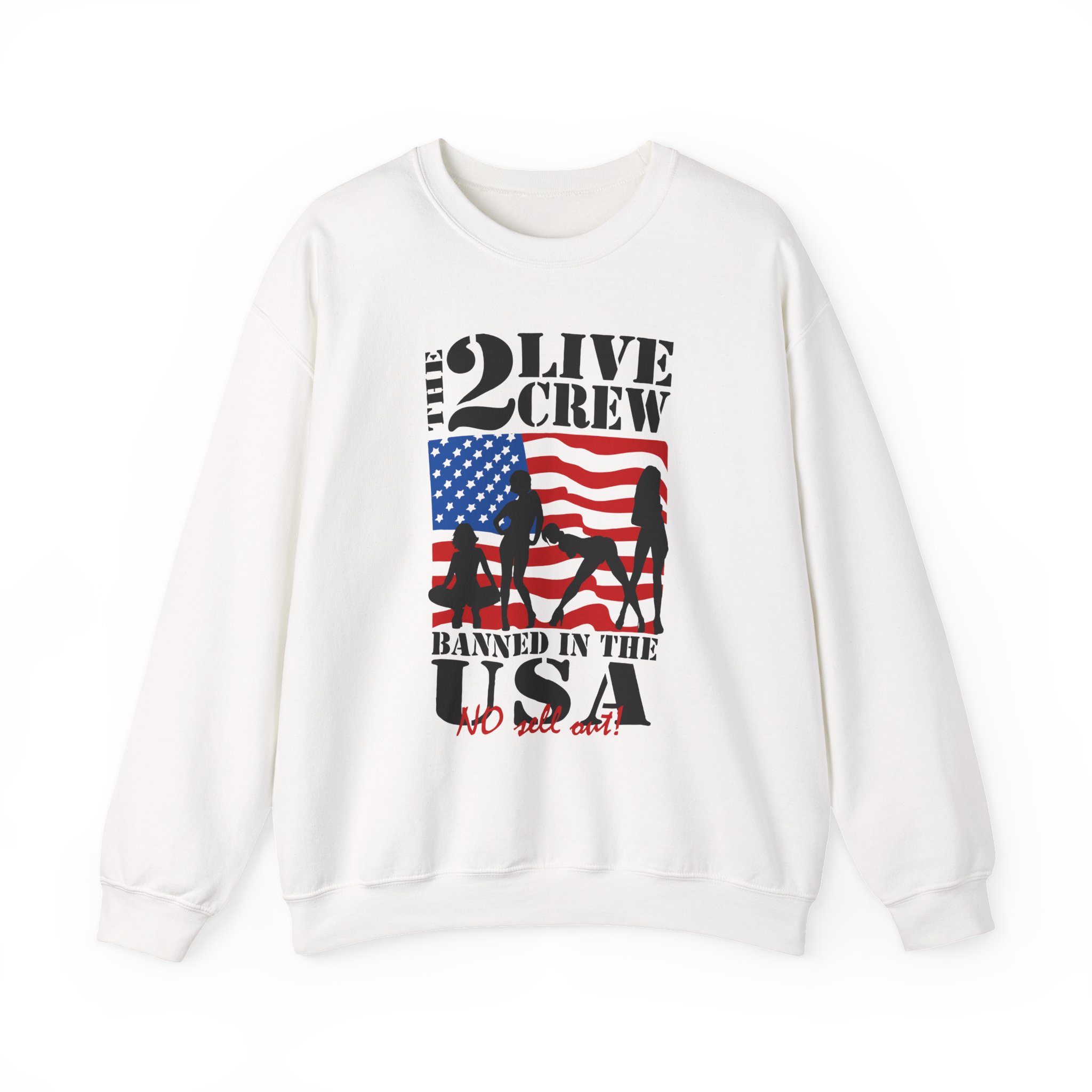 2 Live Crew The Banned in the Usa Unisex Heavy Blendâ„¢ Crewneck Sweatshirt