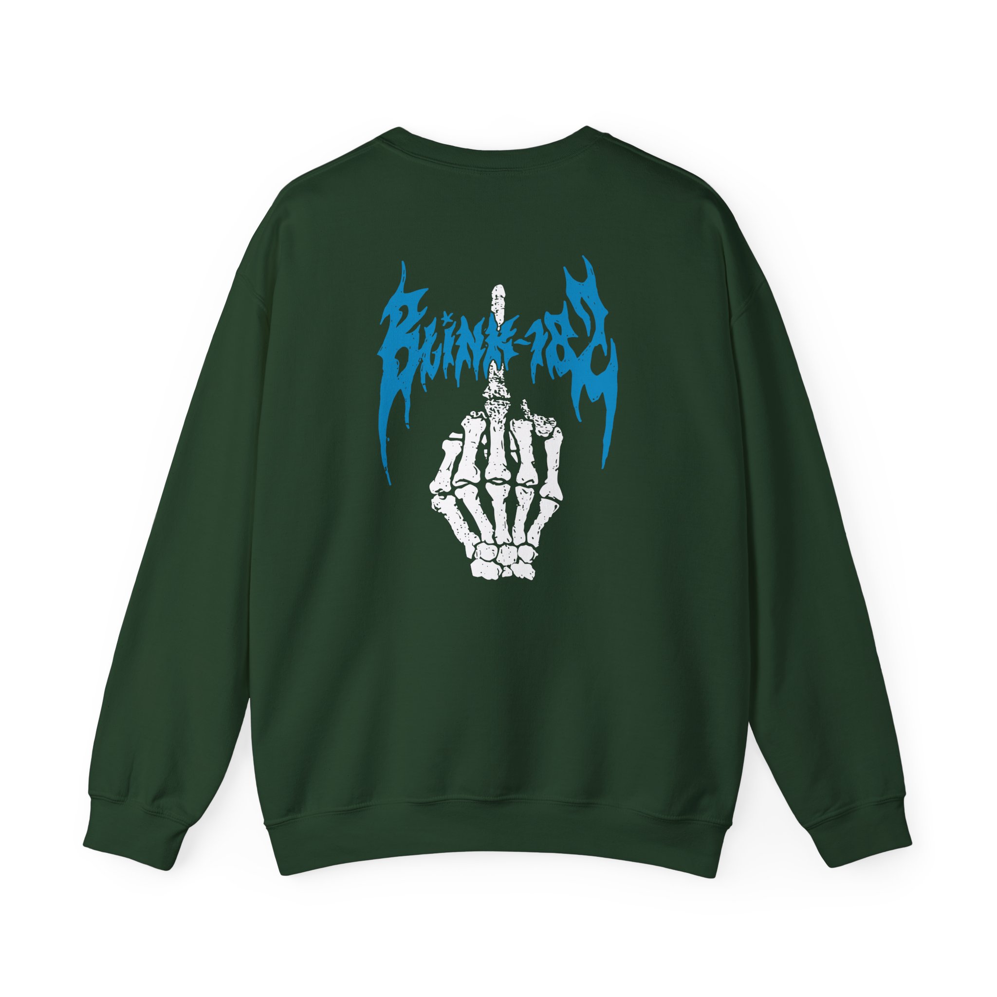 Blink 182 Middle Finger Unisex Heavy Blendâ„¢ Crewneck Sweatshirt