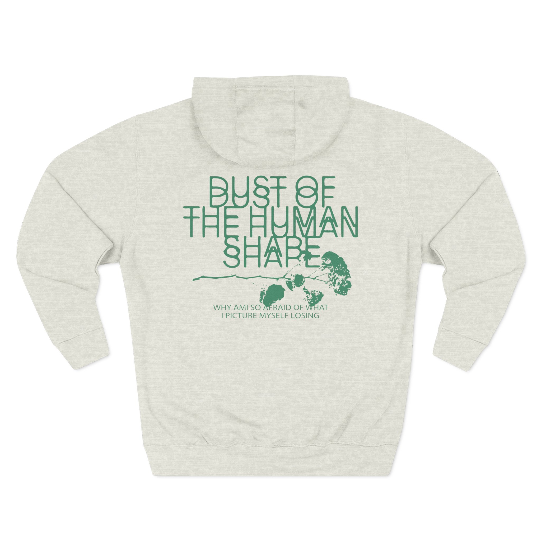 Ghost Atlas Flowers Three-Panel Fleece Hoodie