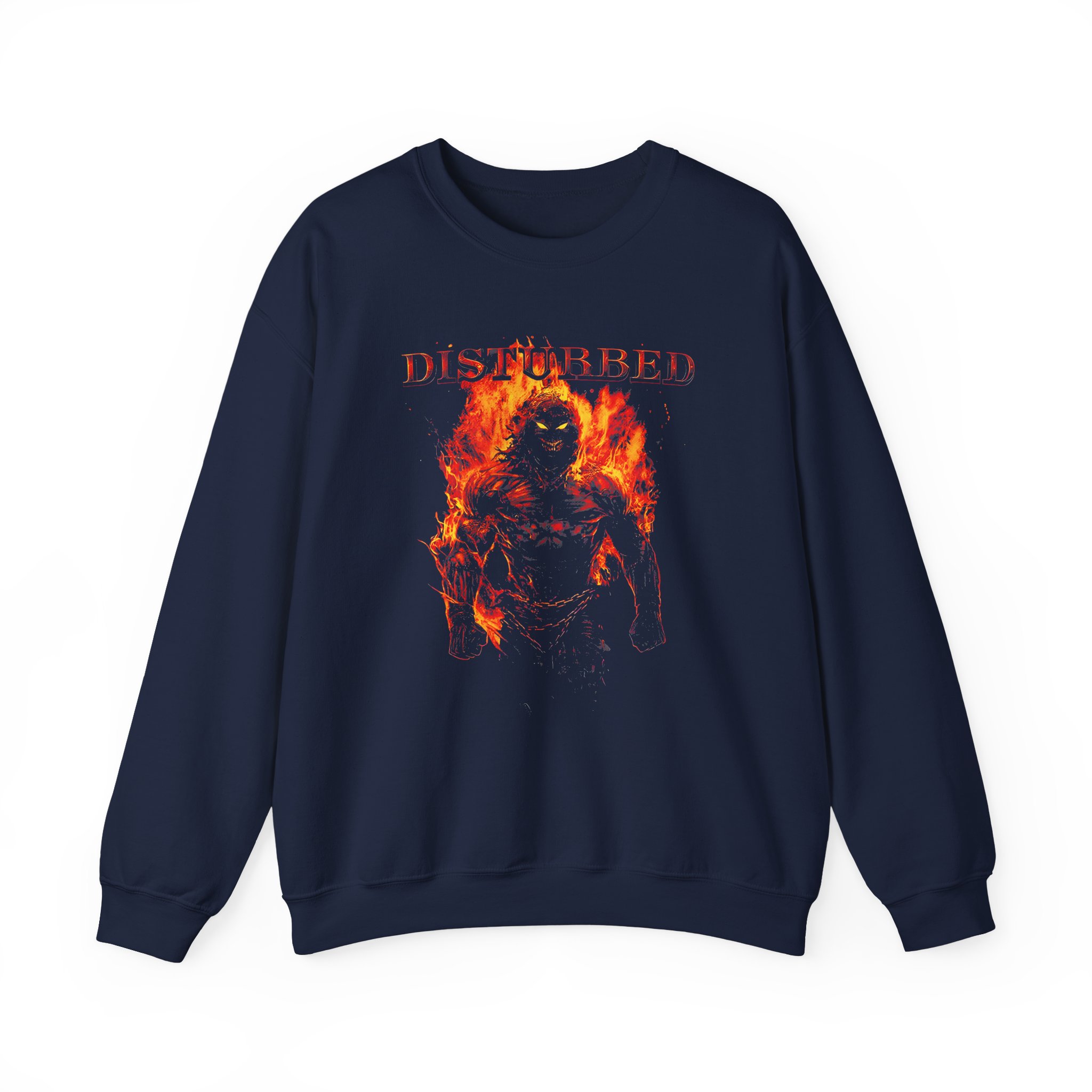 Disturbed Walk Through Fire Unisex Heavy Blendâ„¢ Crewneck Sweatshirt
